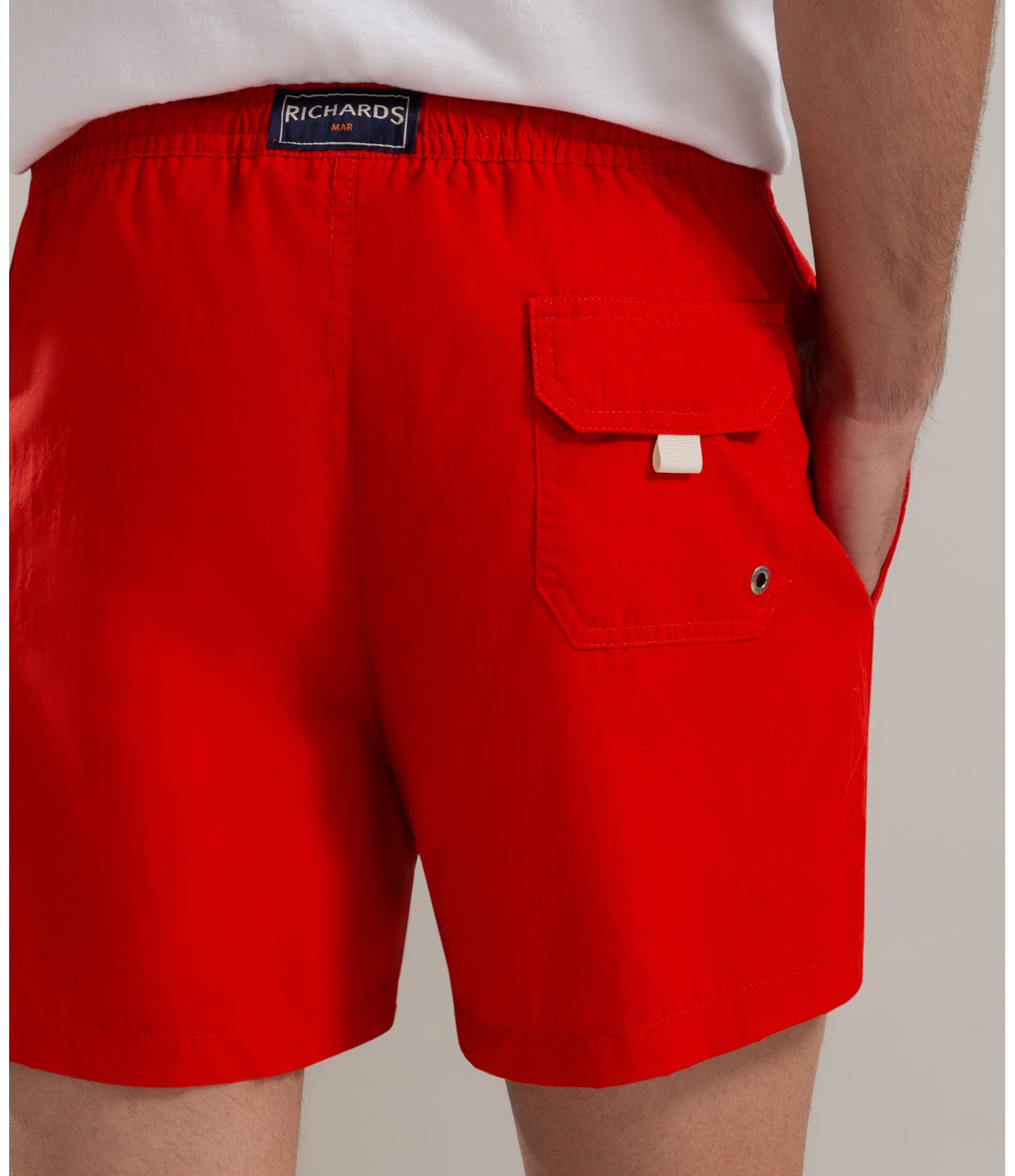 Short Praia Liso Biarritz Laranja
