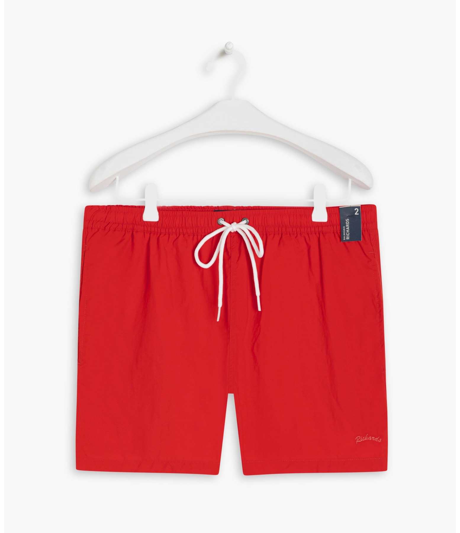 Short Praia Liso Biarritz Vermelho
