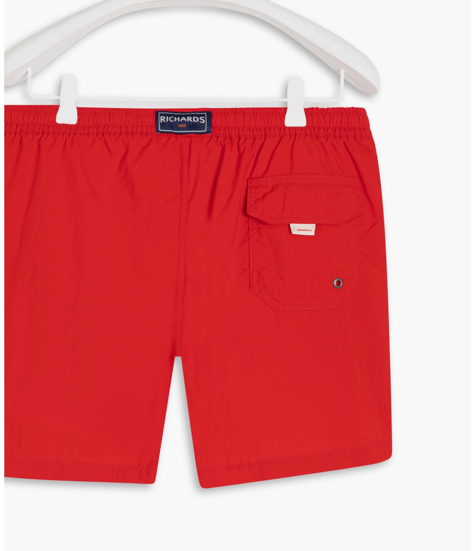 Short Praia Liso Biarritz Vermelho