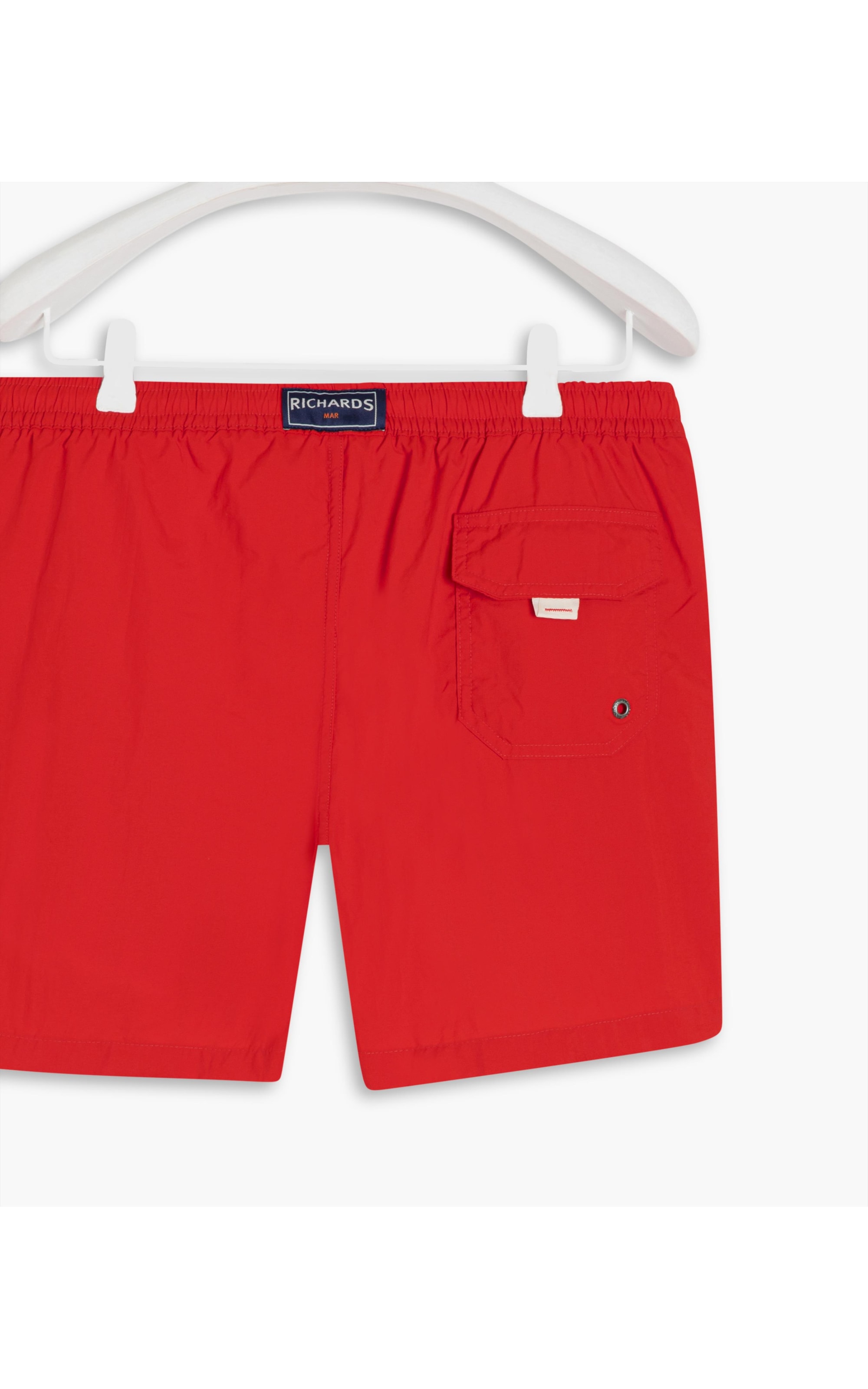 Short Praia Liso Biarritz Vermelho