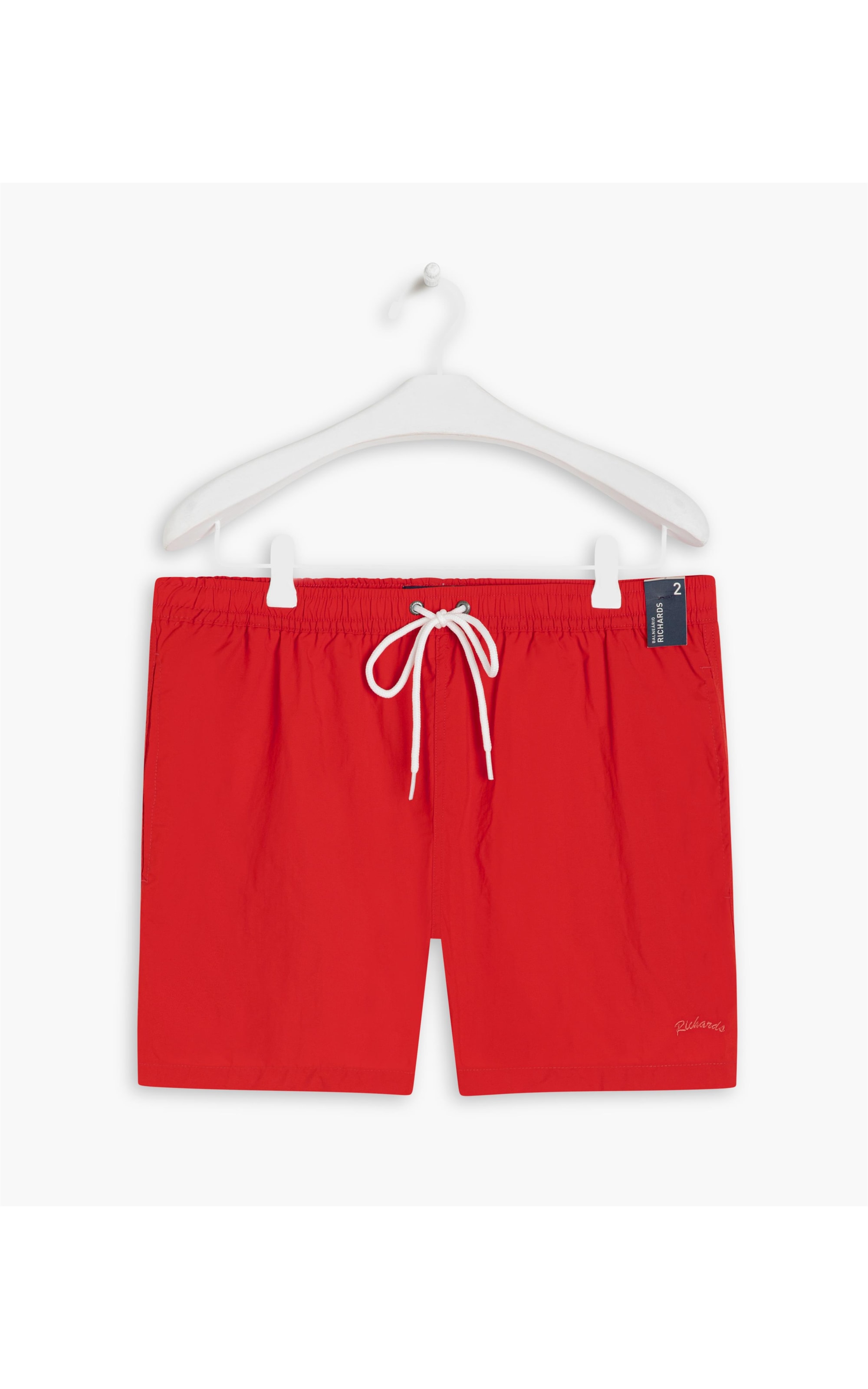 Short Praia Liso Biarritz Vermelho