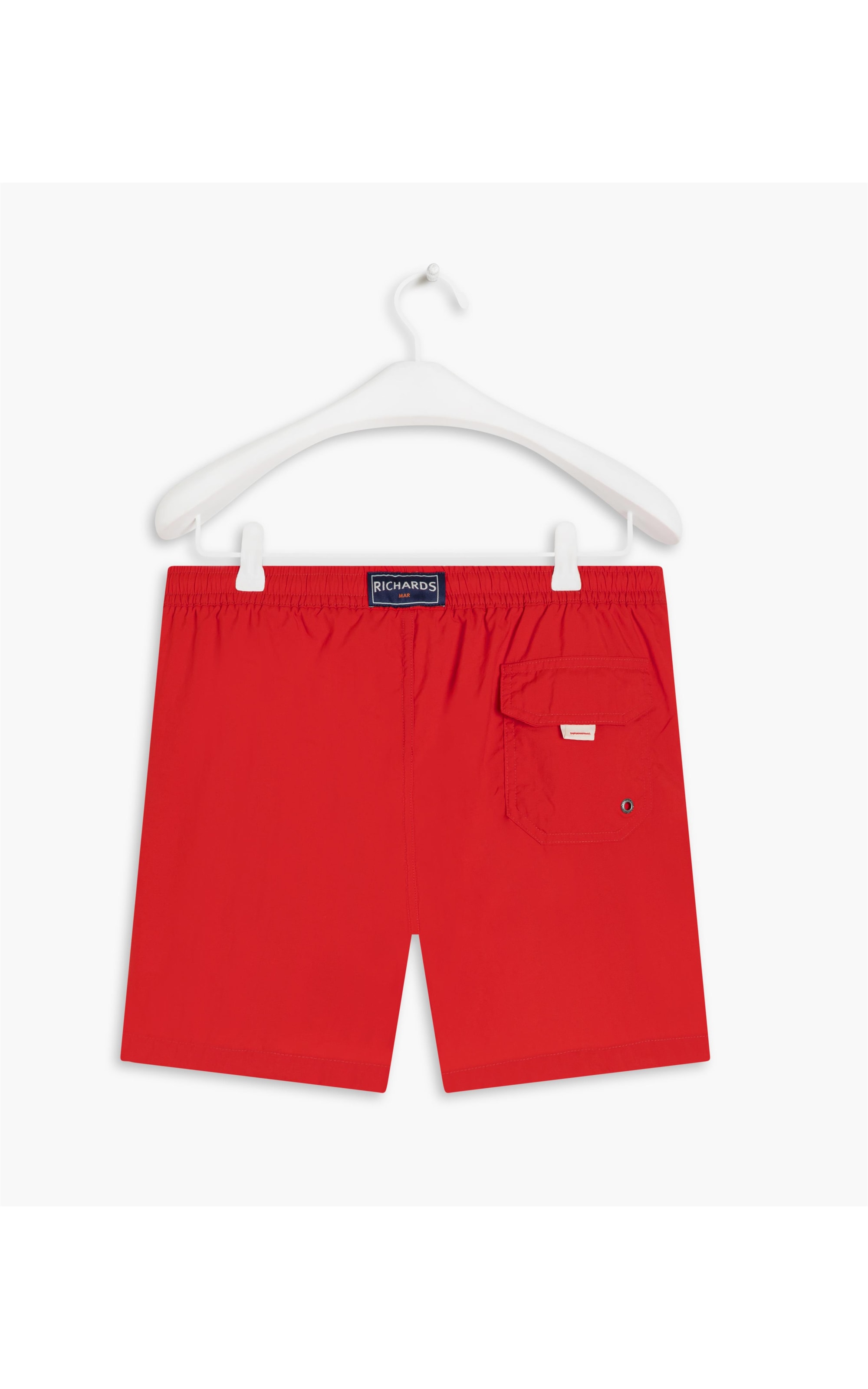 Short Praia Liso Biarritz Vermelho