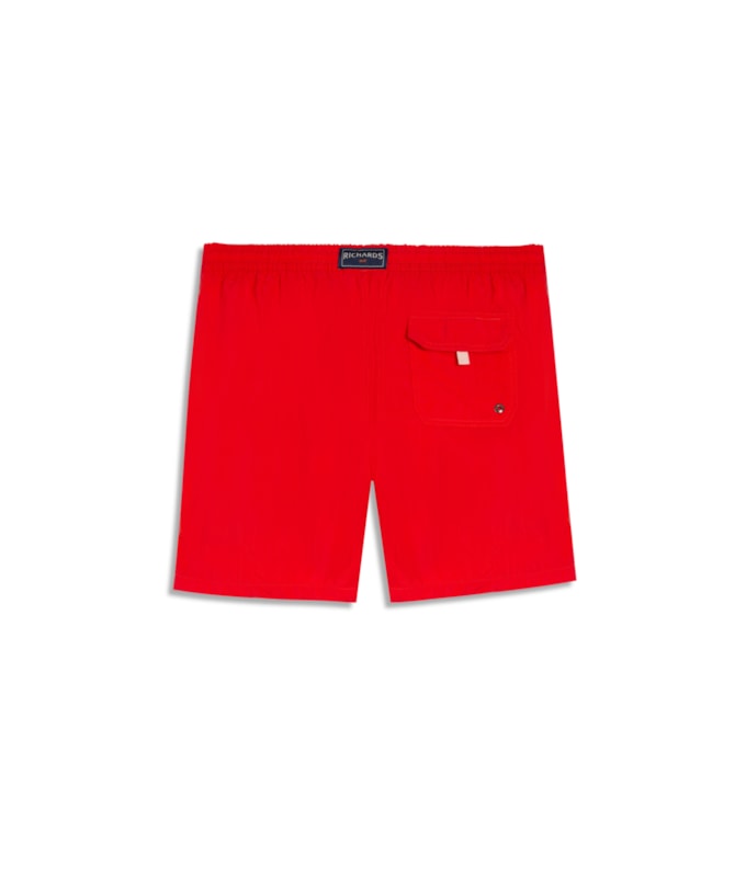 Short Praia Liso Biarritz Vermelho