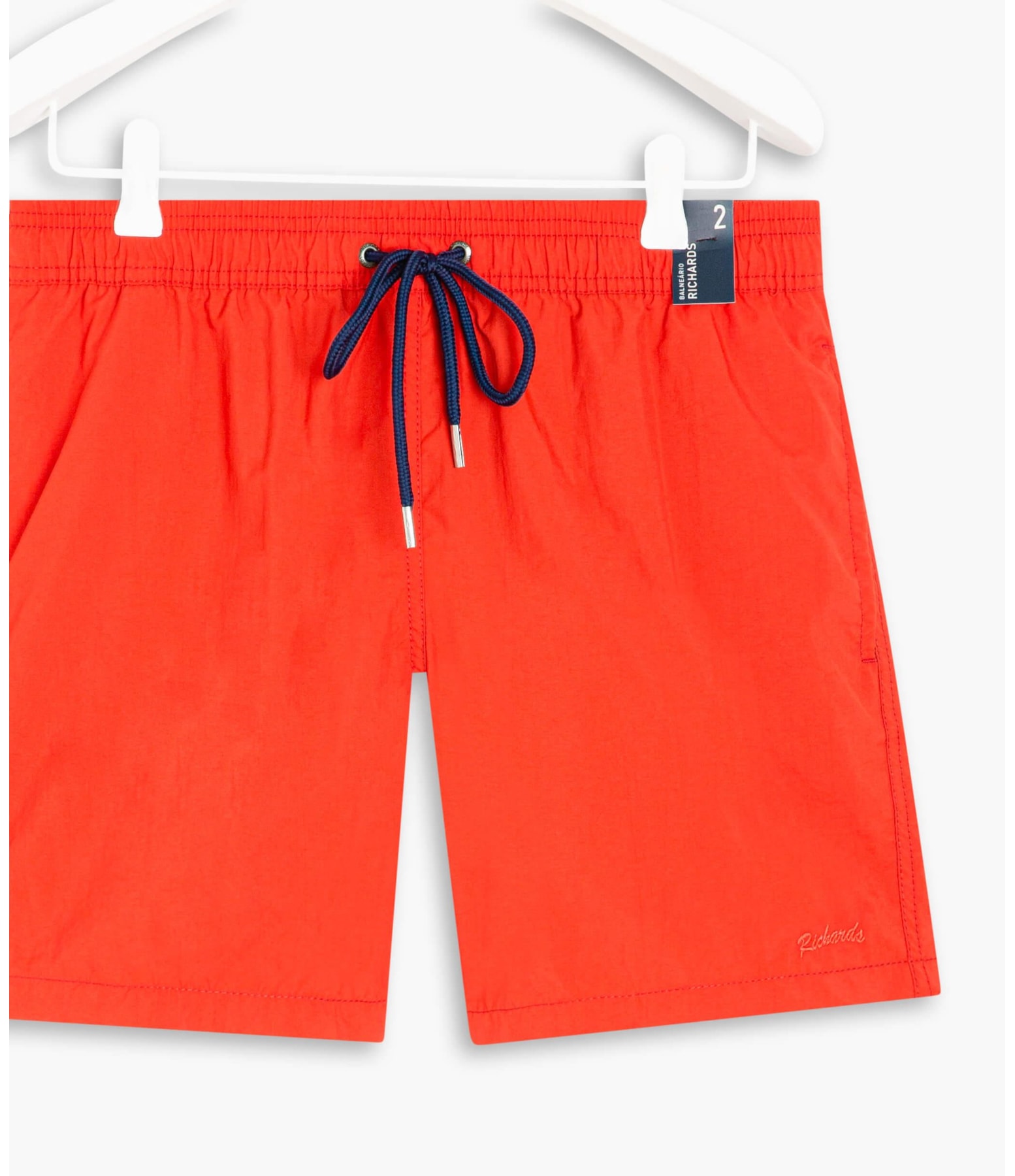 Short Praia Liso Laranja