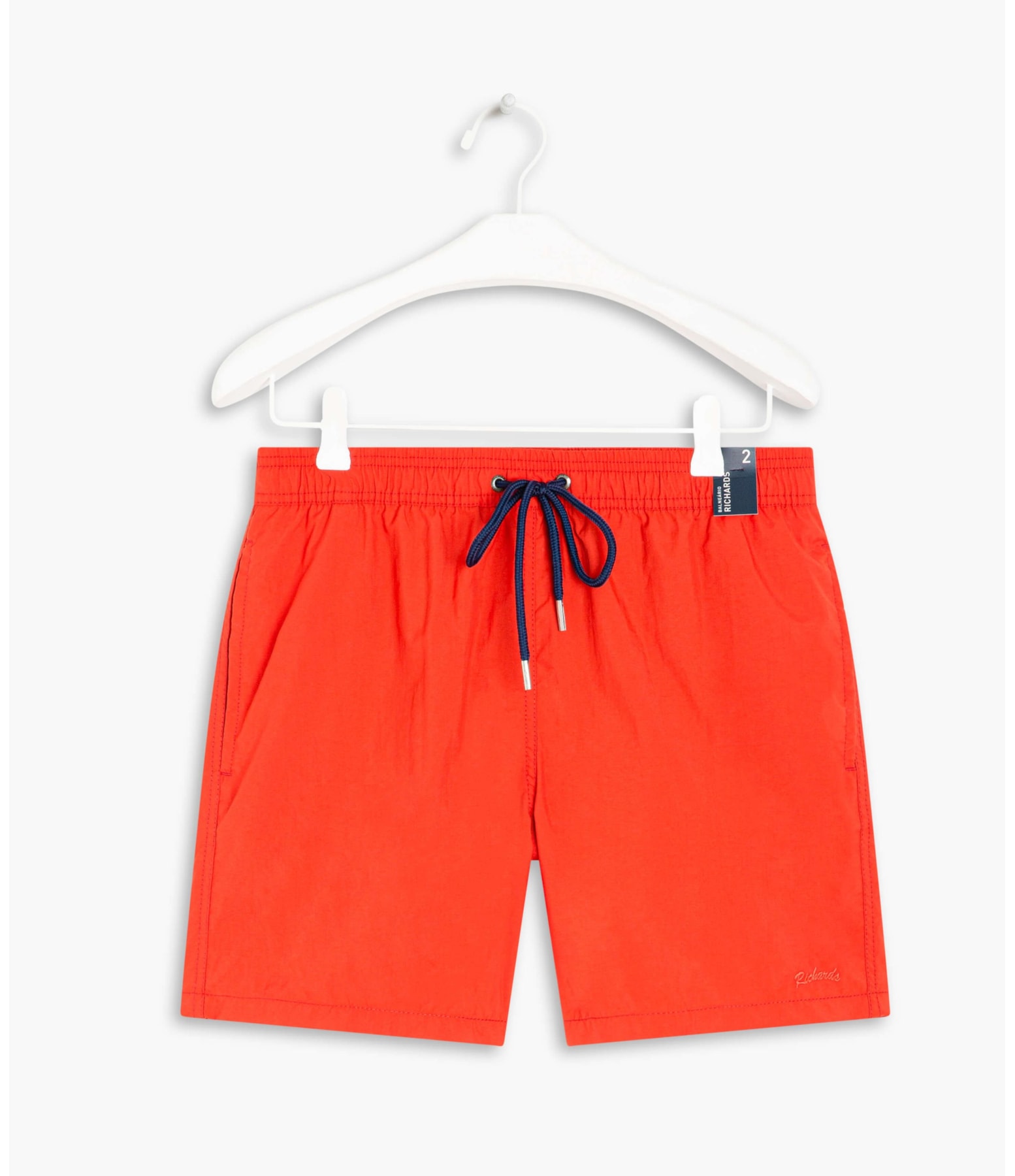 Short Praia Liso Laranja