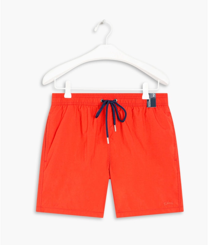 Short Praia Liso Laranja