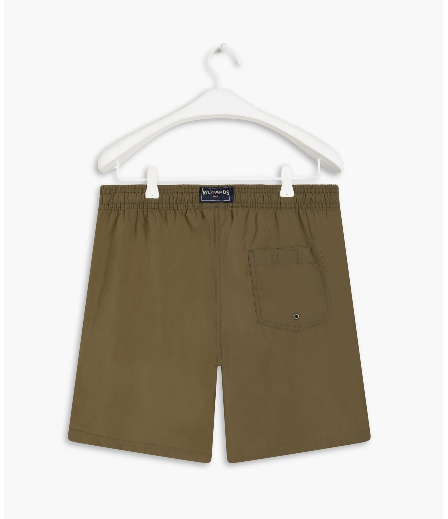 Short Praia Liso Verde Militar