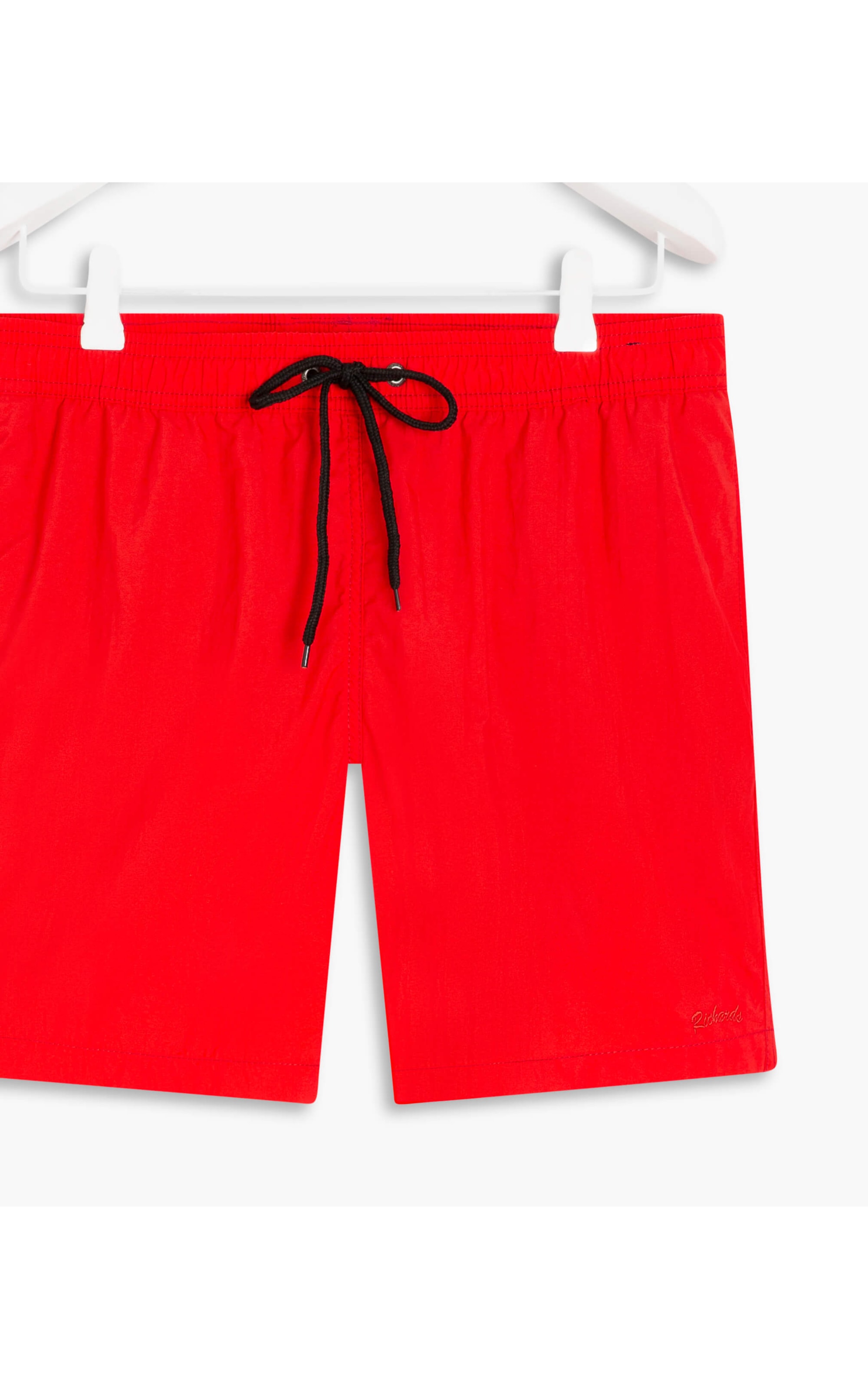 Short Praia Liso Vermelho