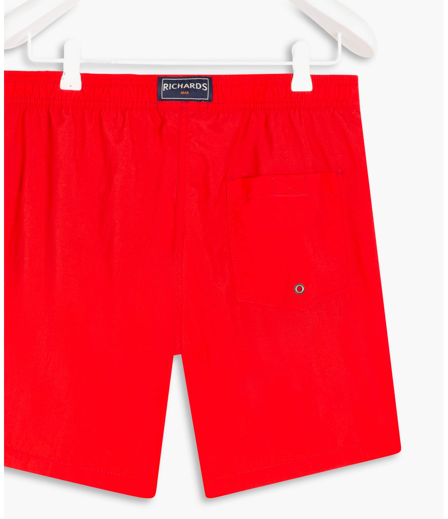 Short Praia Liso Vermelho