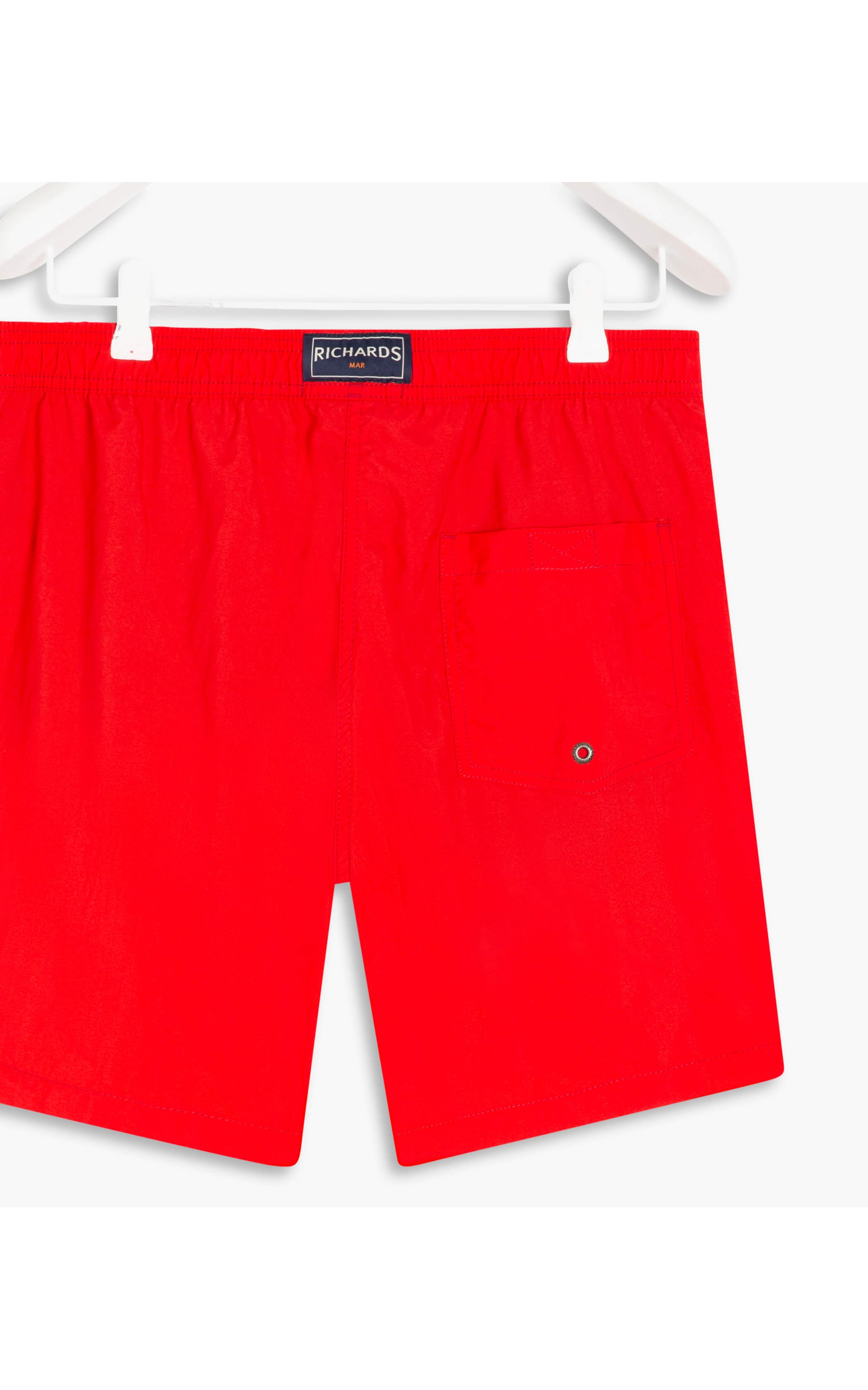 Short Praia Liso Vermelho