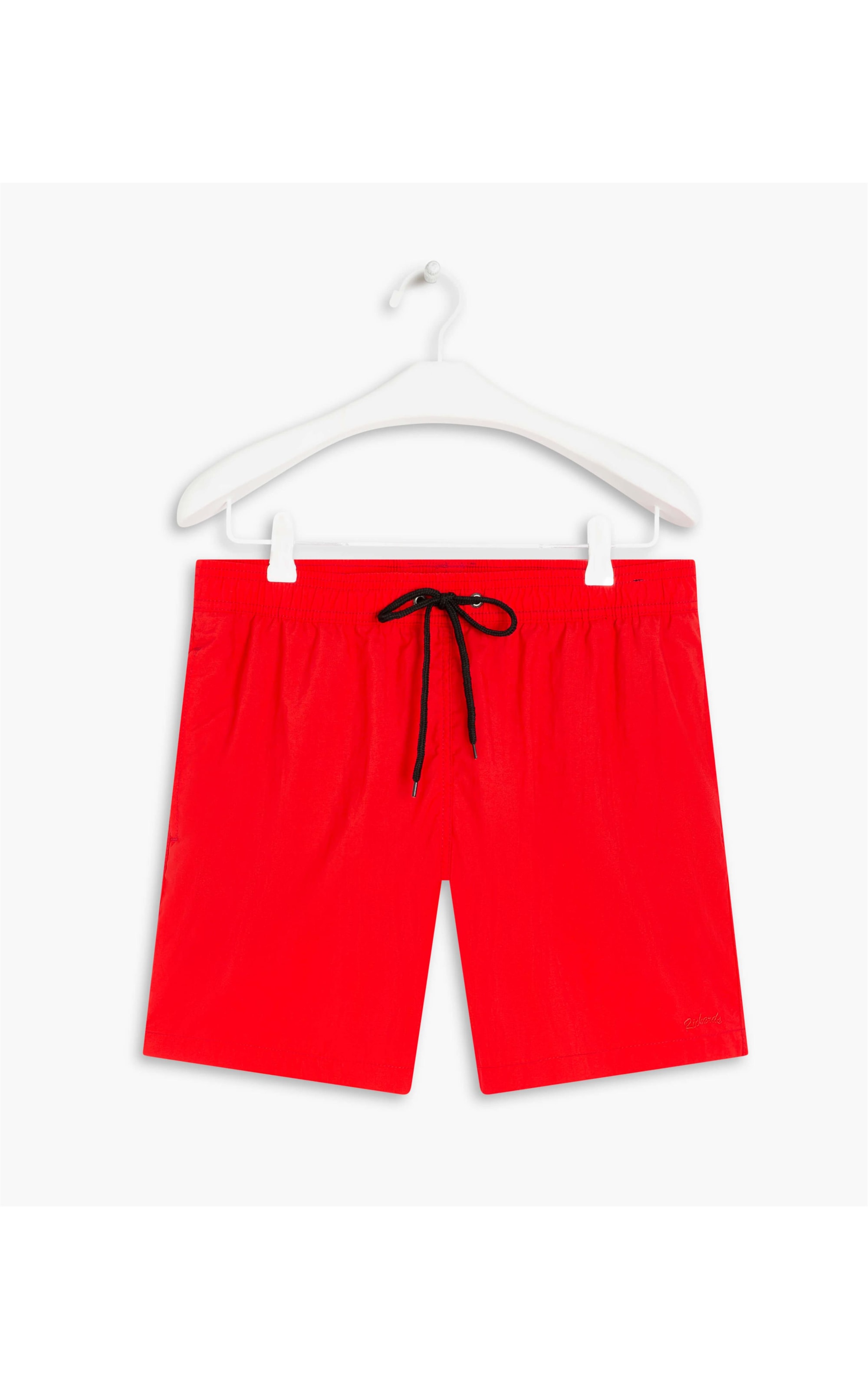 Short Praia Liso Vermelho