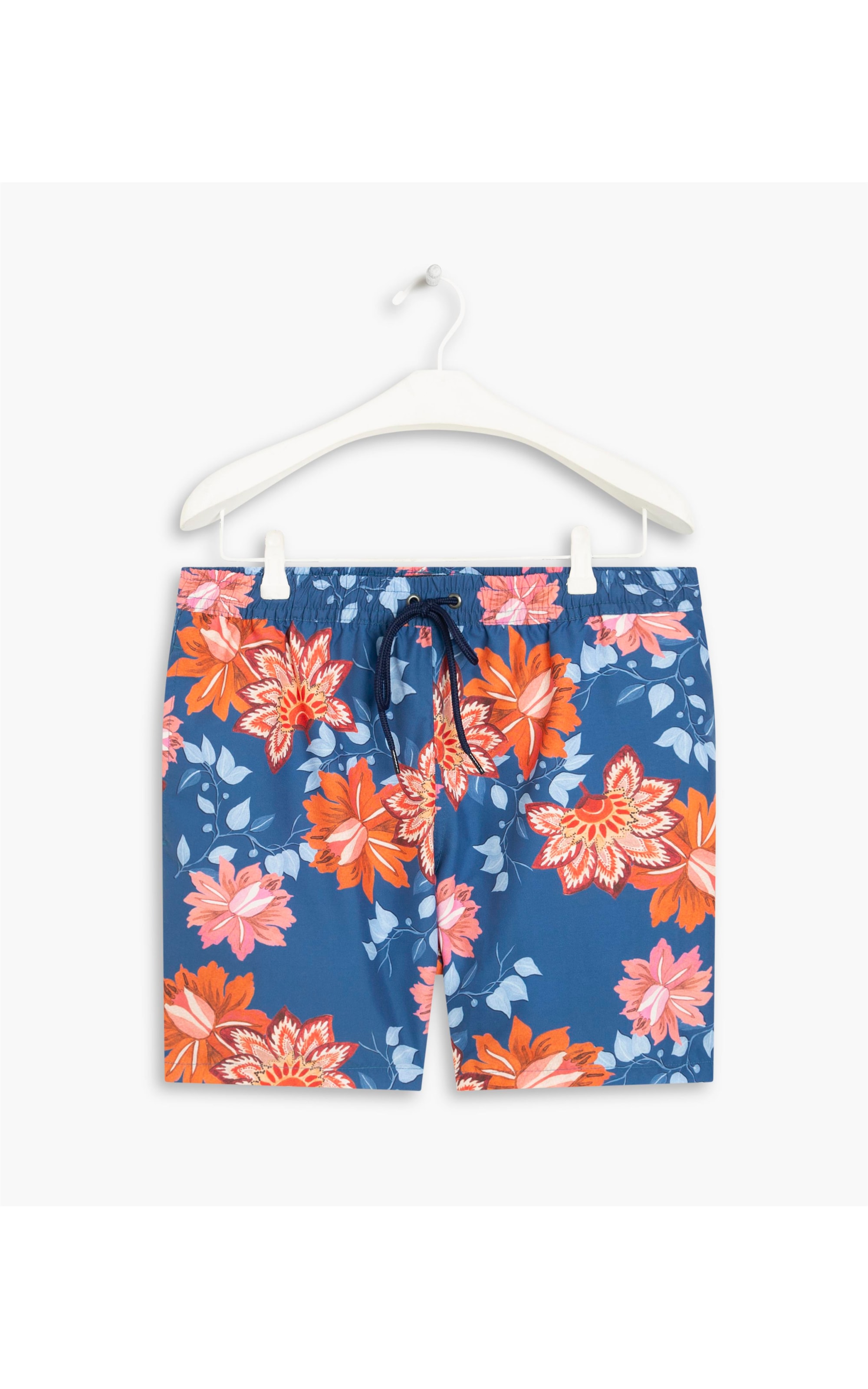 Short Praia Mehndi Hindi Azul Bic