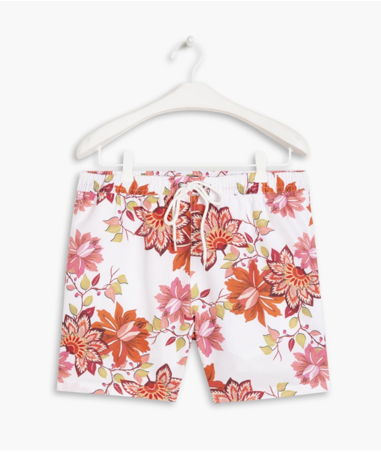 Short Praia Mehndi Hindi Branco