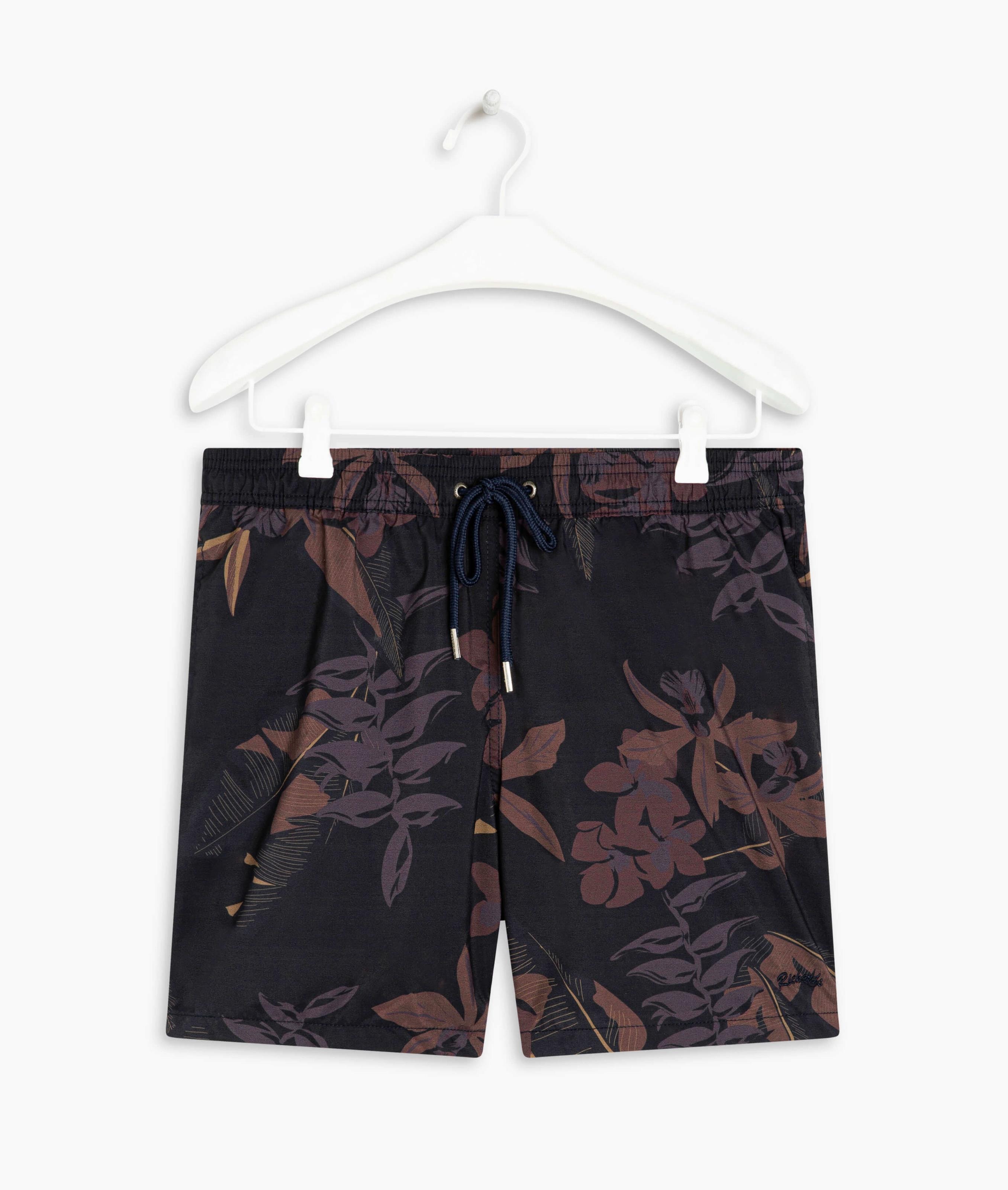 Short Praia Orquidea Dark Navy