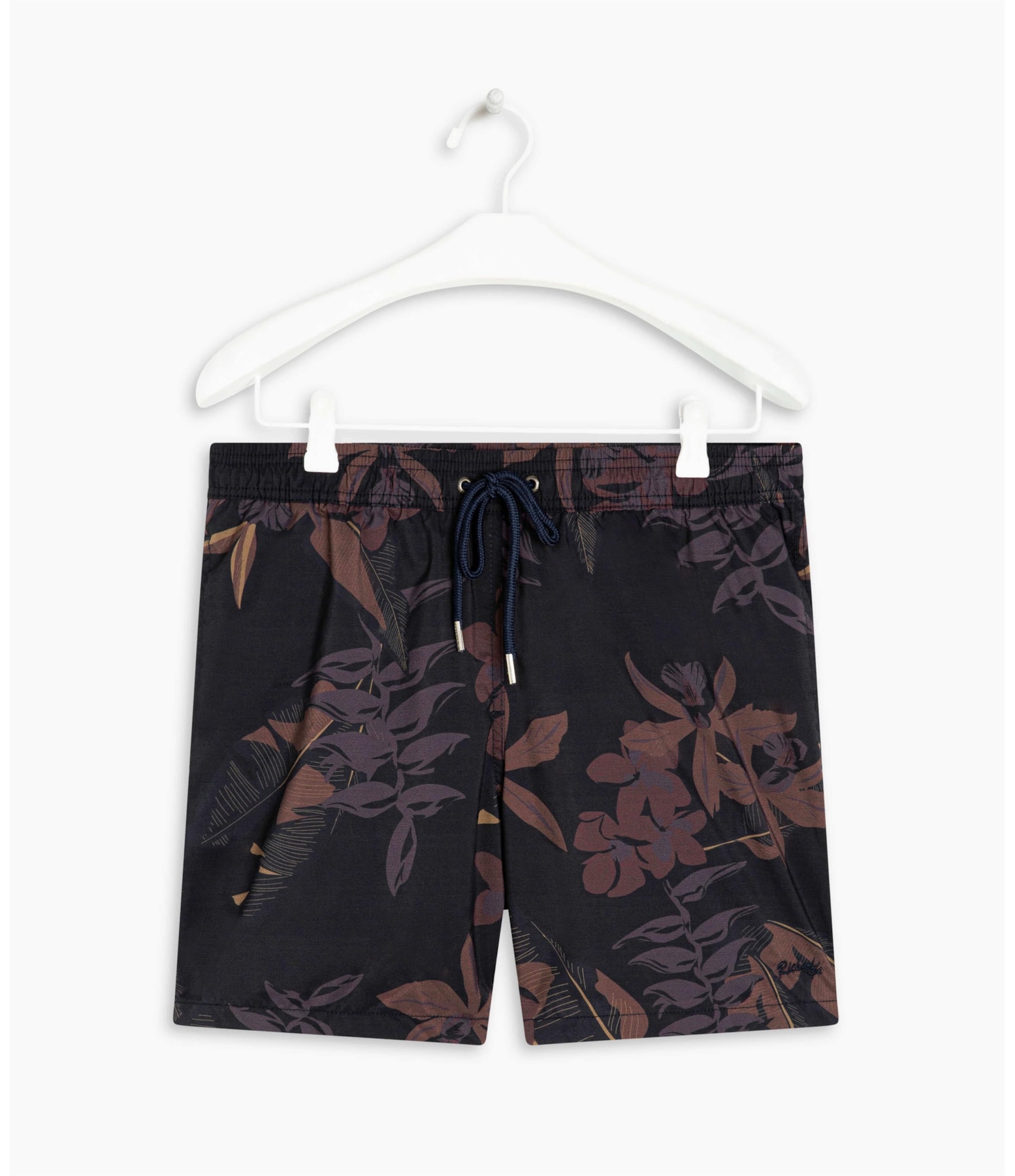 Short Praia Orquidea Dark Navy