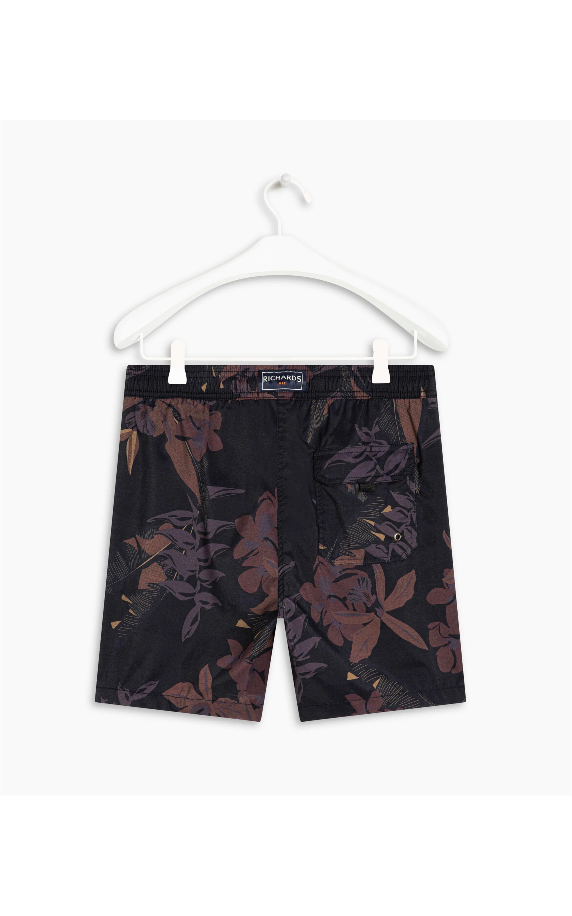 Short Praia Orquidea Dark Navy