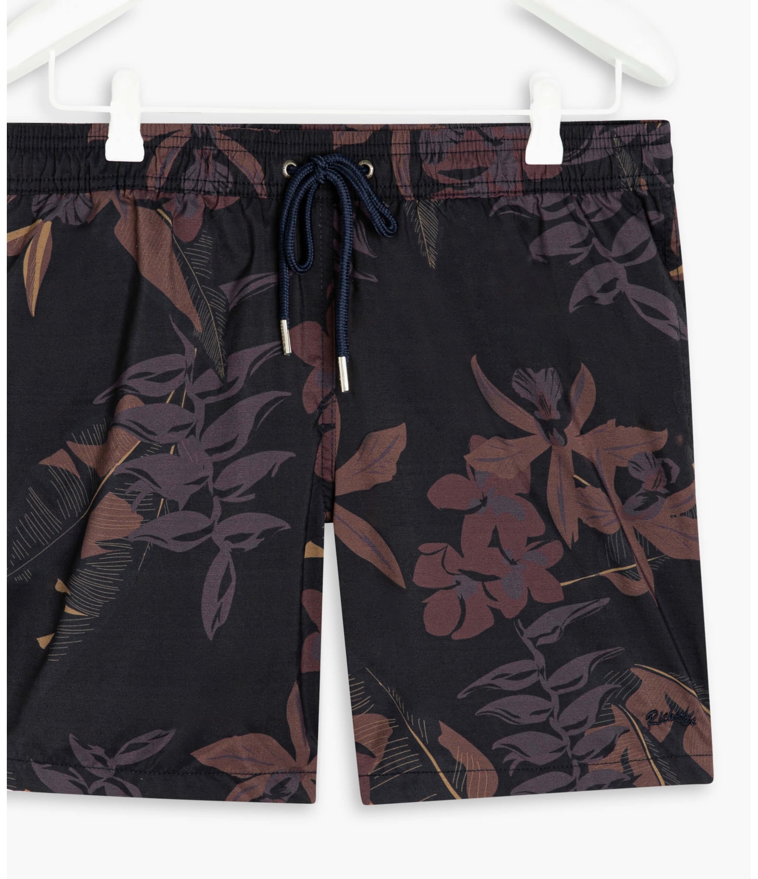 Short Praia Orquídea Dark Navy