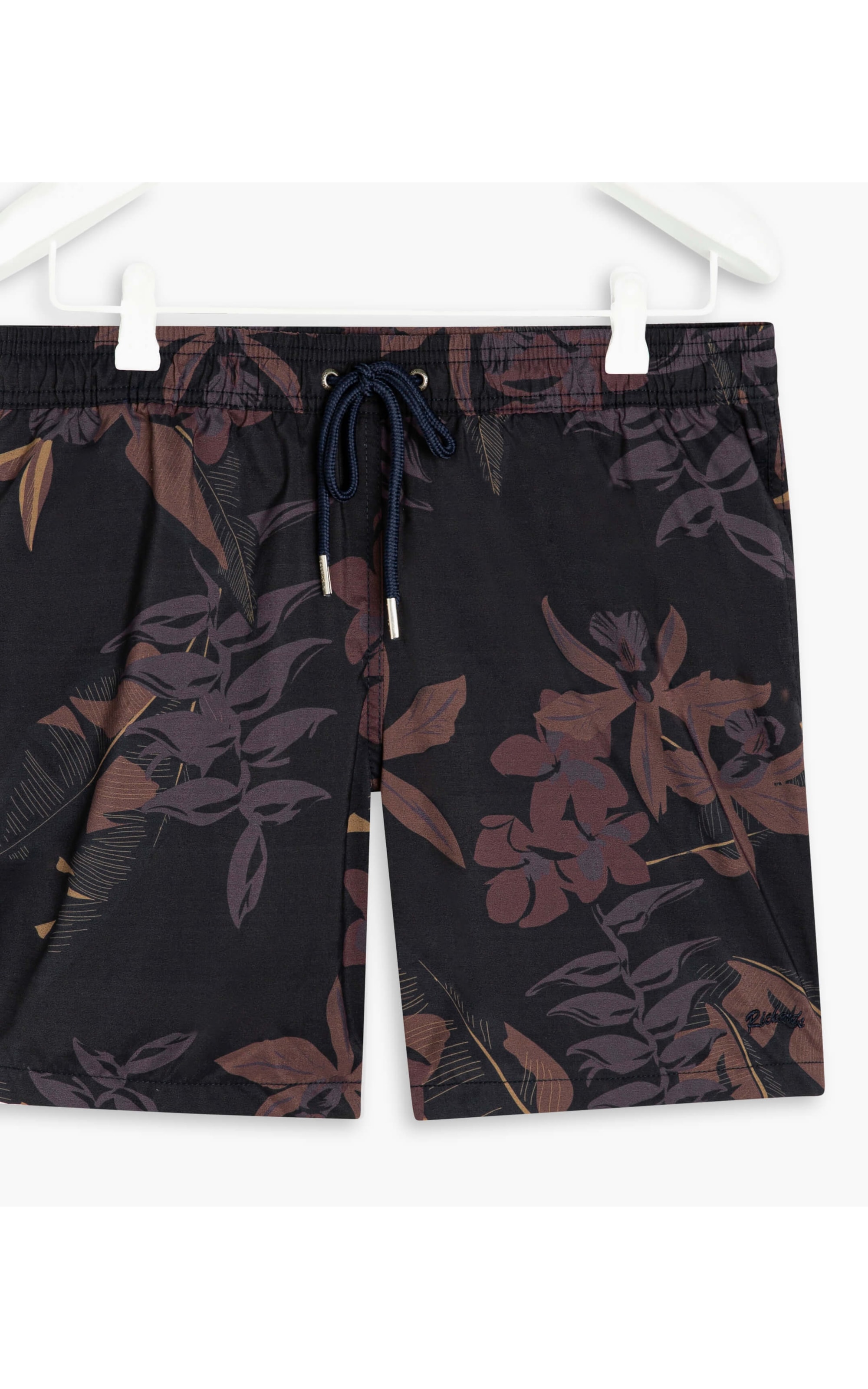 Short Praia Orquídea Dark Navy