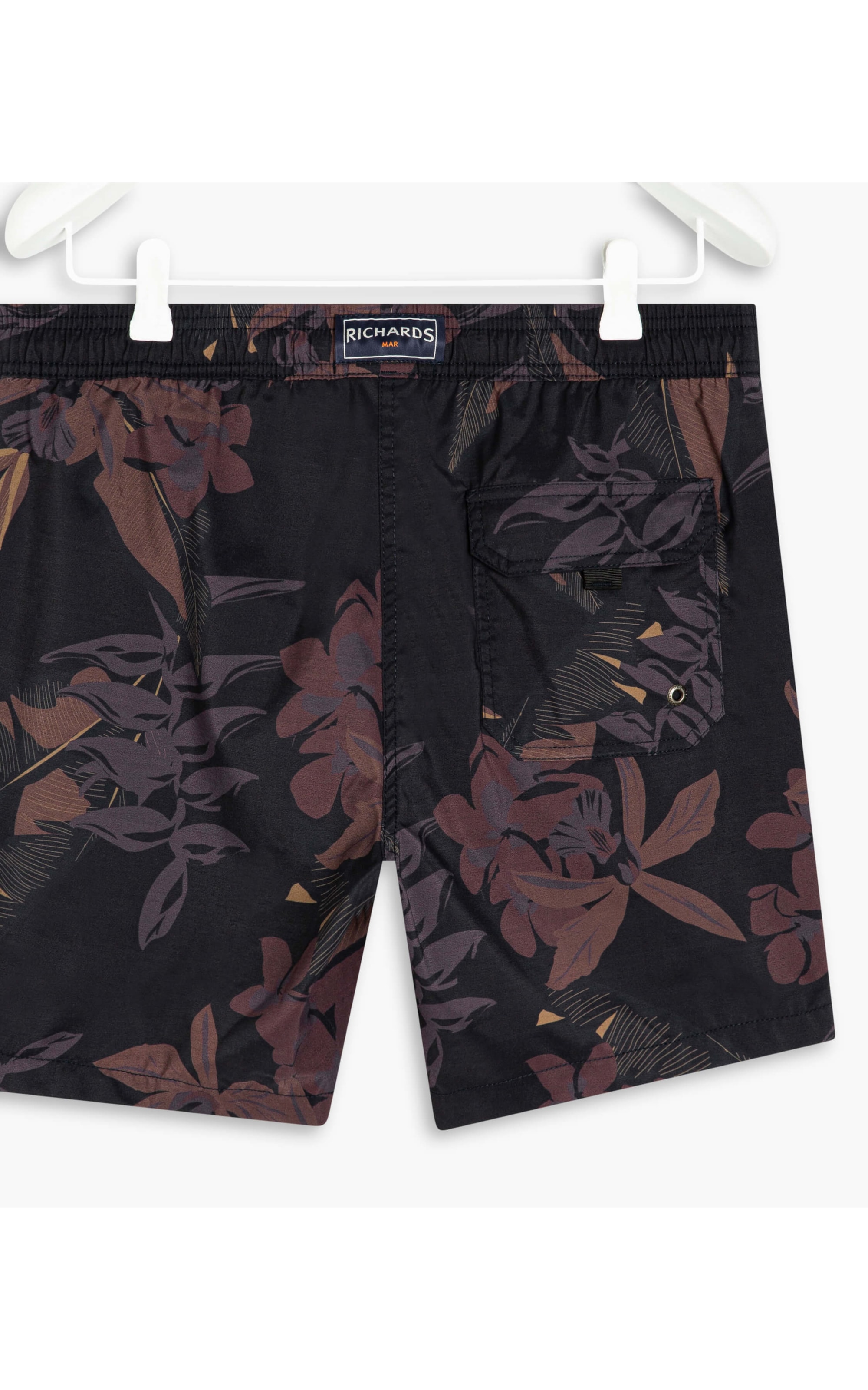 Short Praia Orquídea Dark Navy