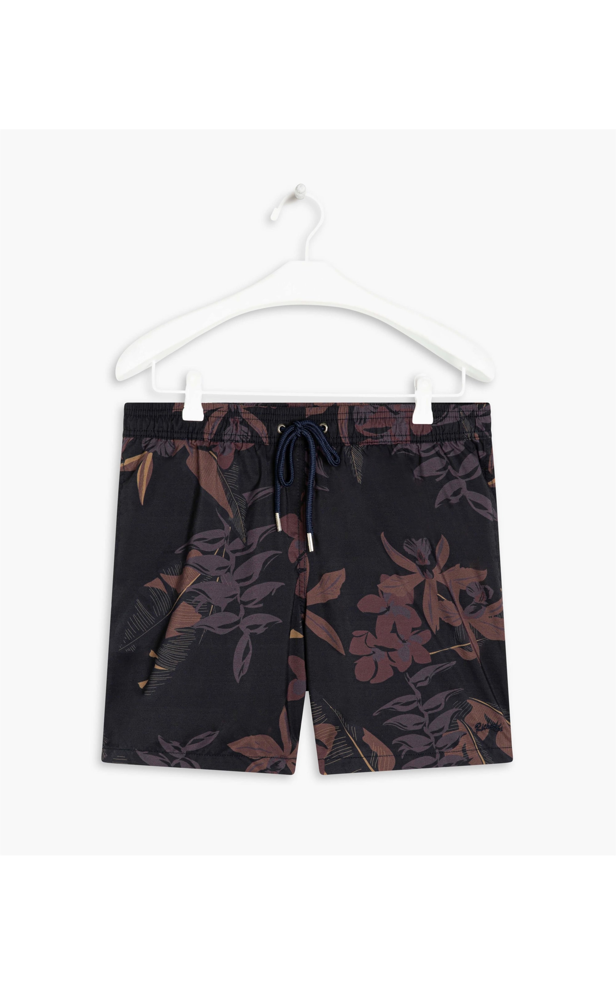 Short Praia Orquídea Dark Navy