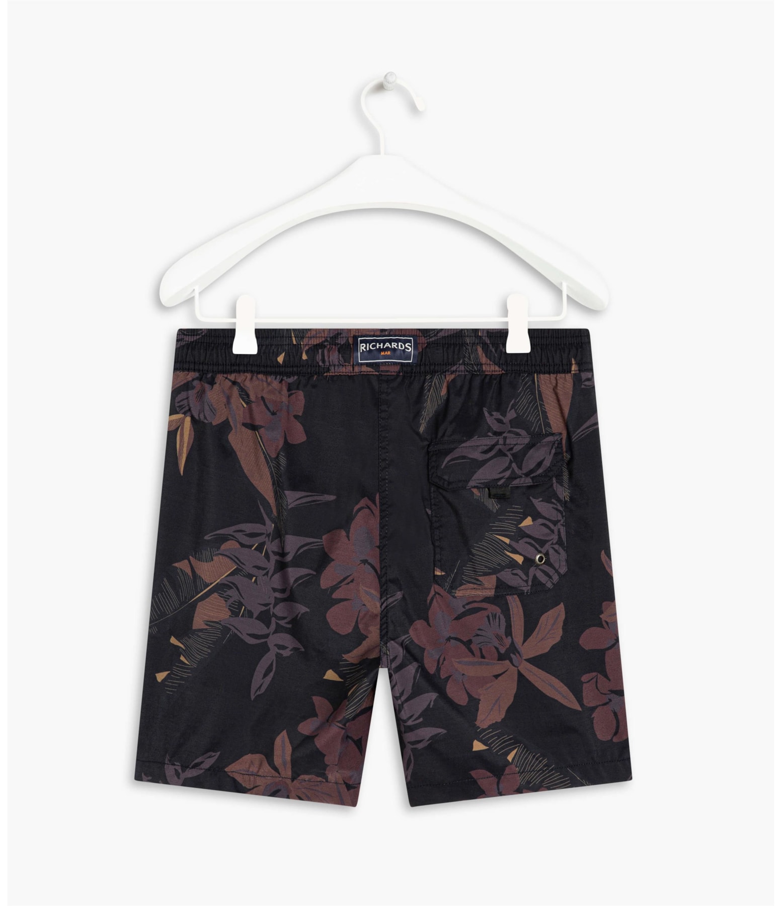 Short Praia Orquídea Dark Navy