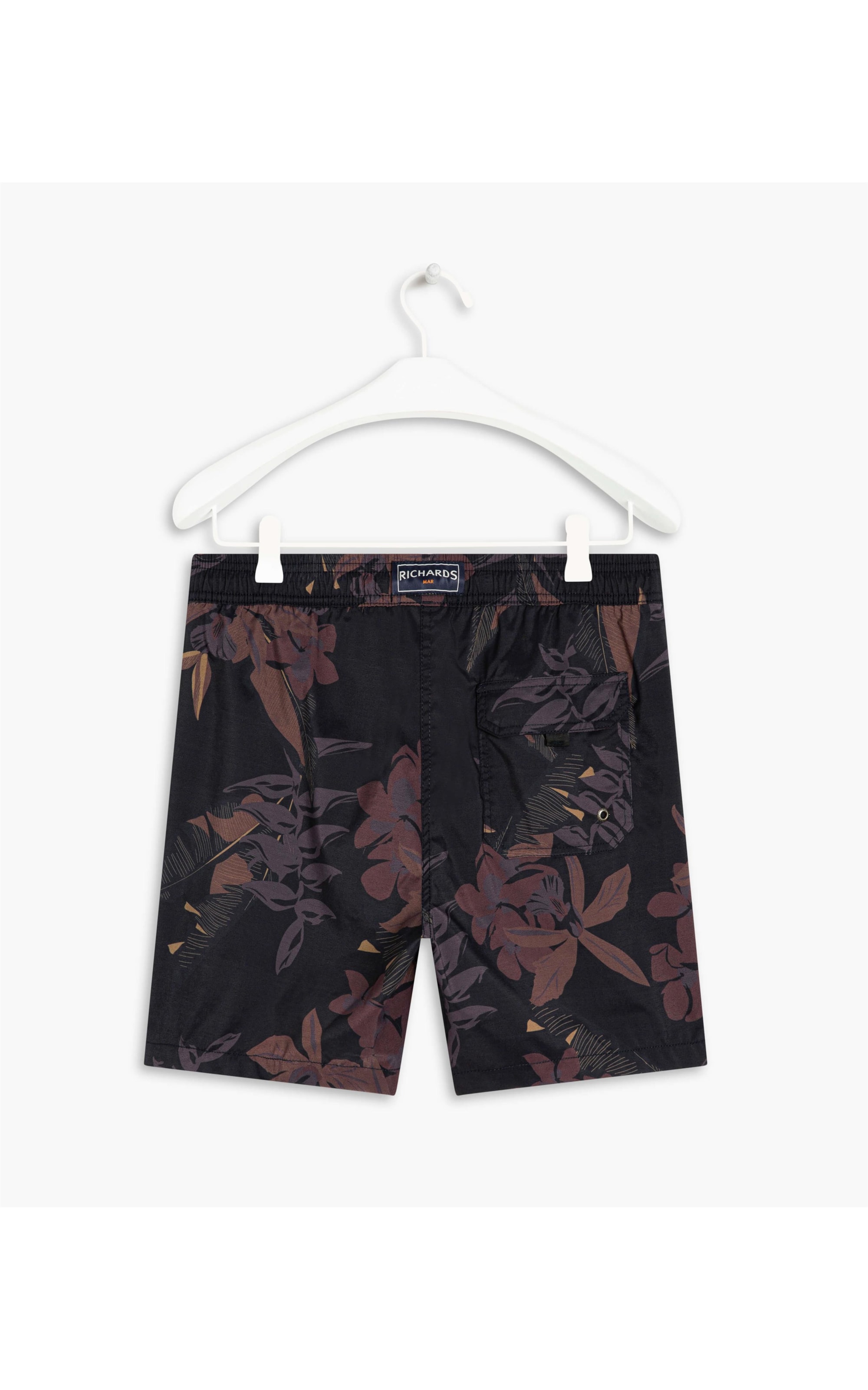 Short Praia Orquídea Dark Navy