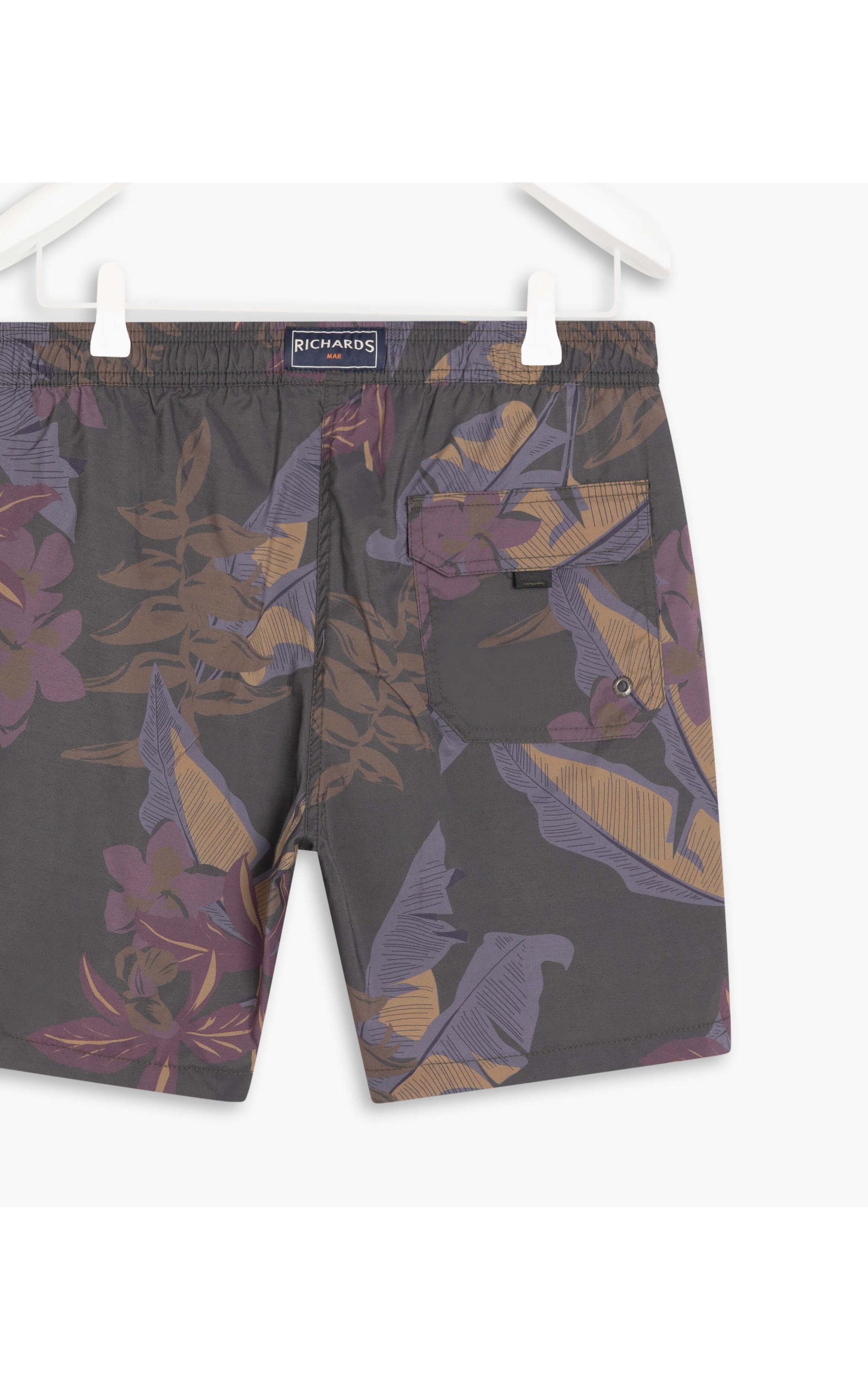 Short Praia Orquidea Verde Militar