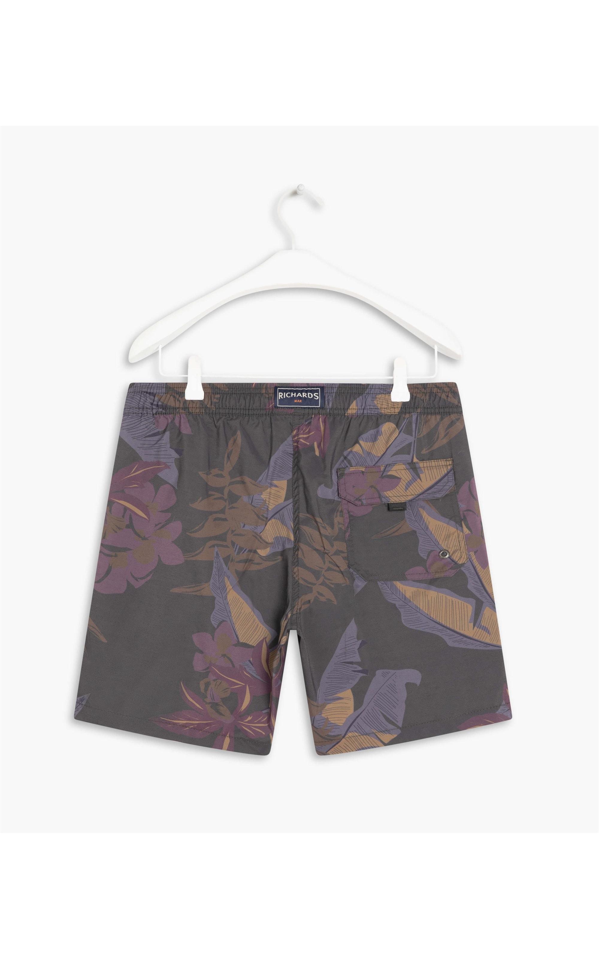 Short Praia Orquidea Verde Militar