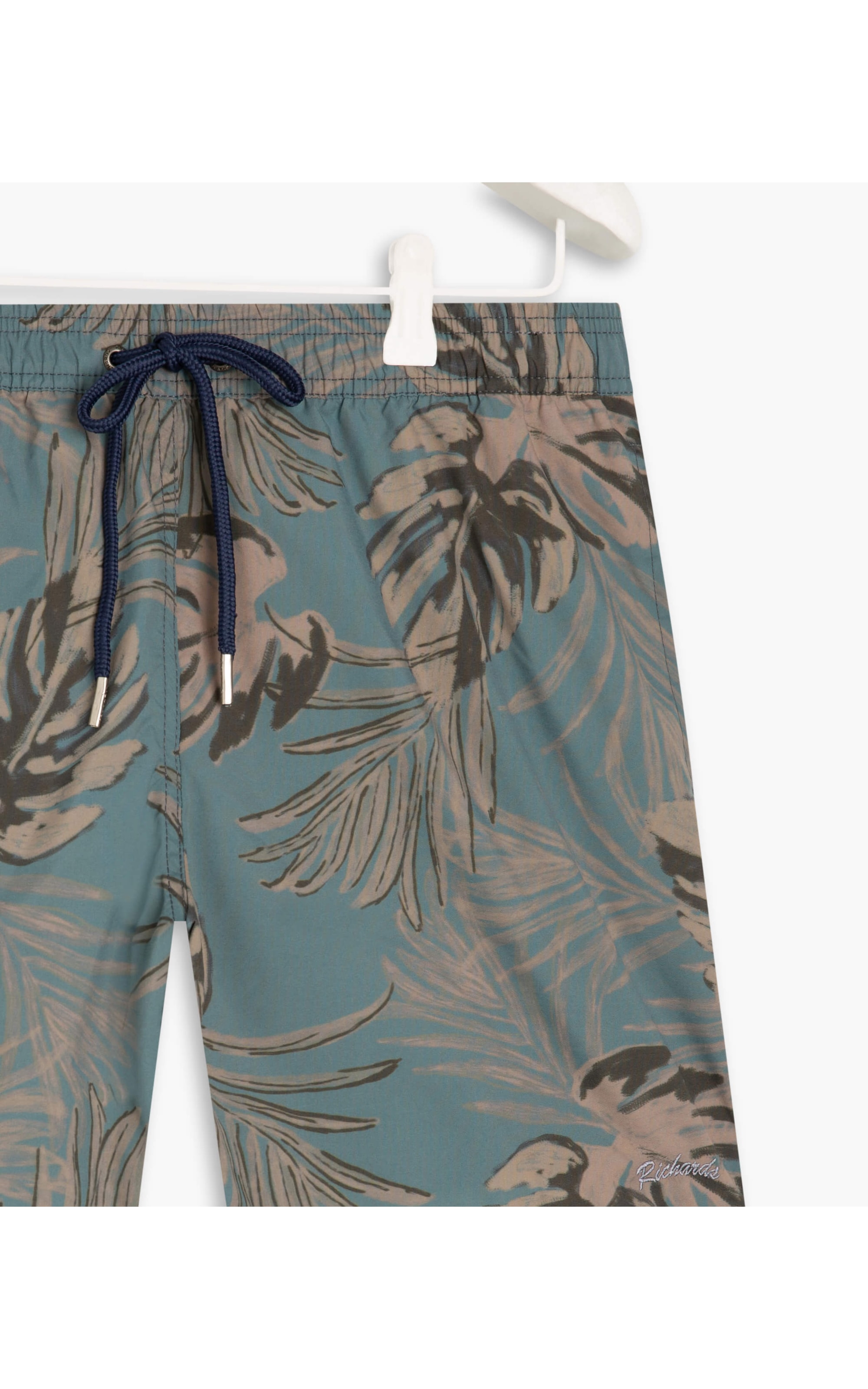 Short Praia Paisley  Dark Navy