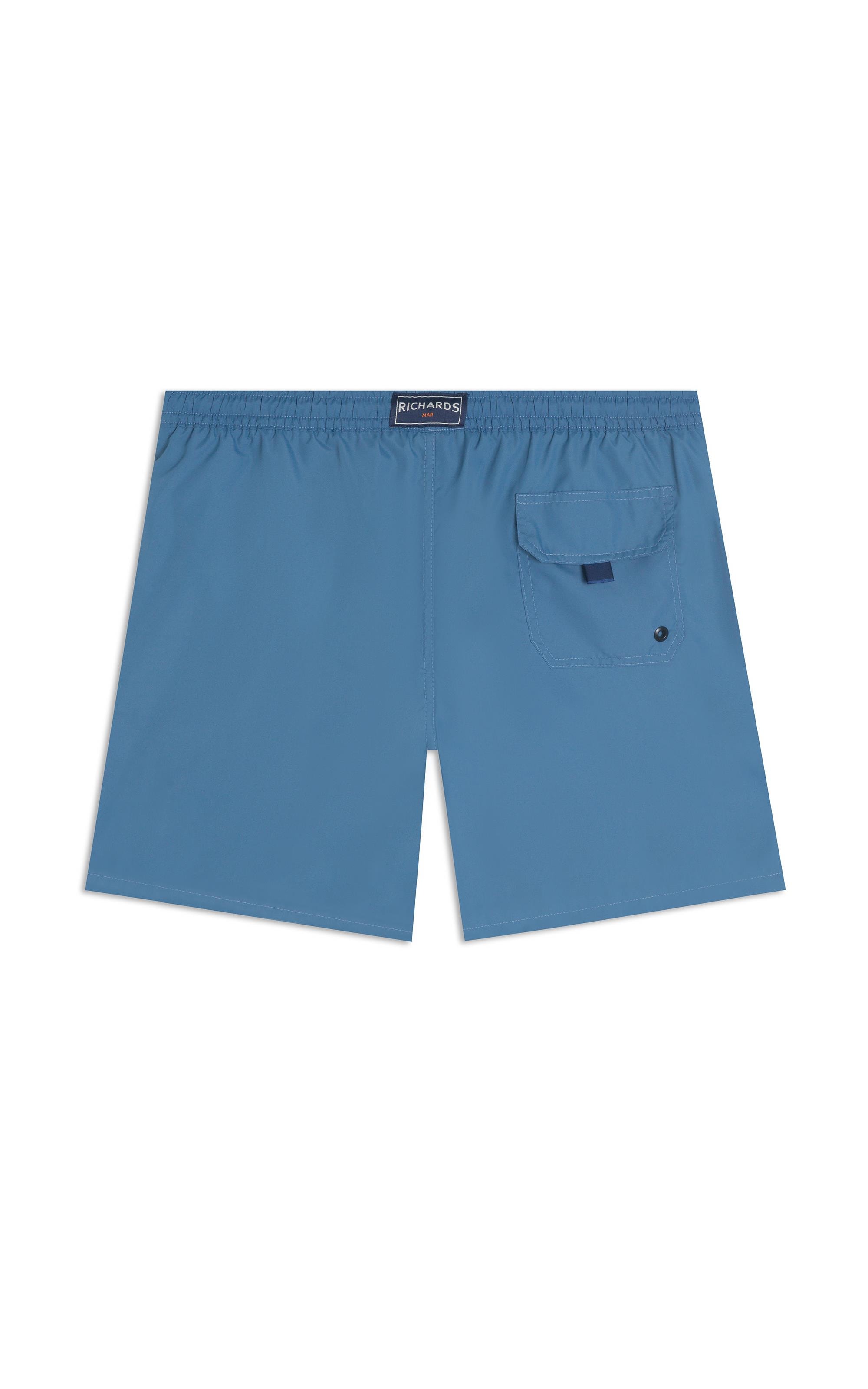 Short Praia Polytech Biarritz Azul Jeans