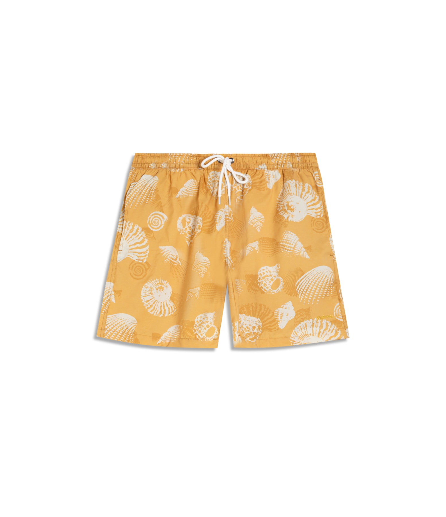 Short Praia Shell Fall Regular Amarelo