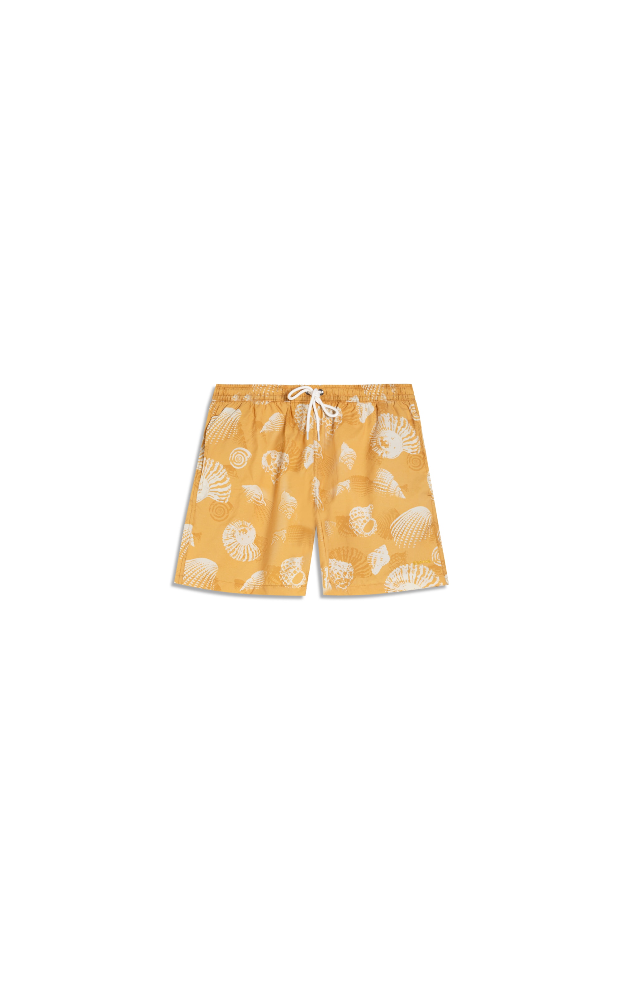 Short Praia Shell Fall Regular Amarelo
