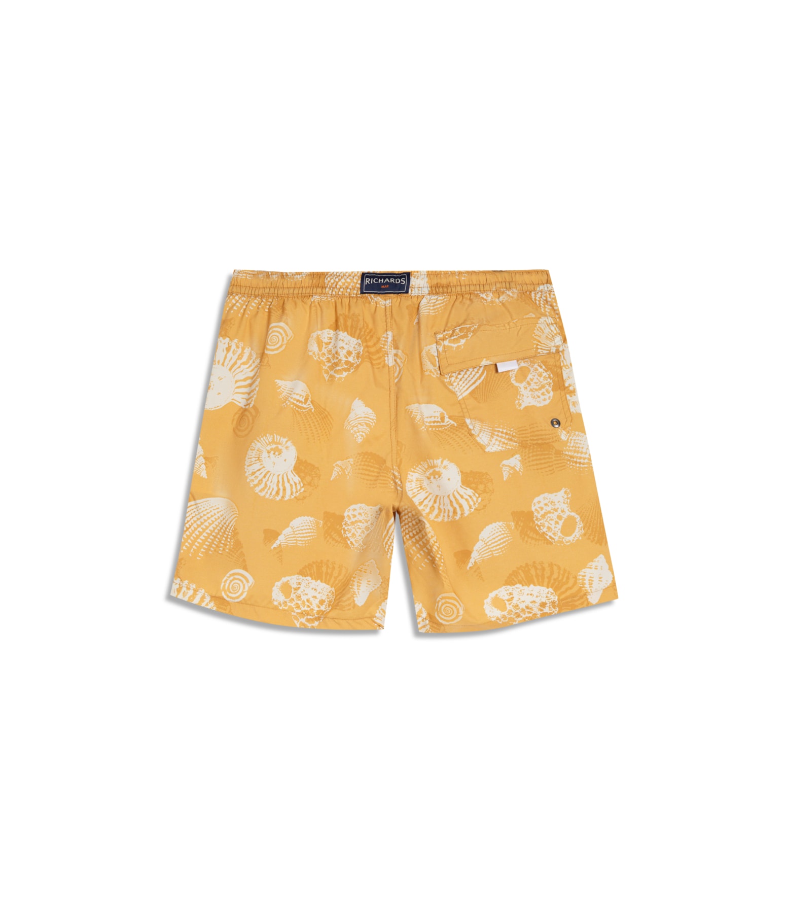Short Praia Shell Fall Regular Amarelo