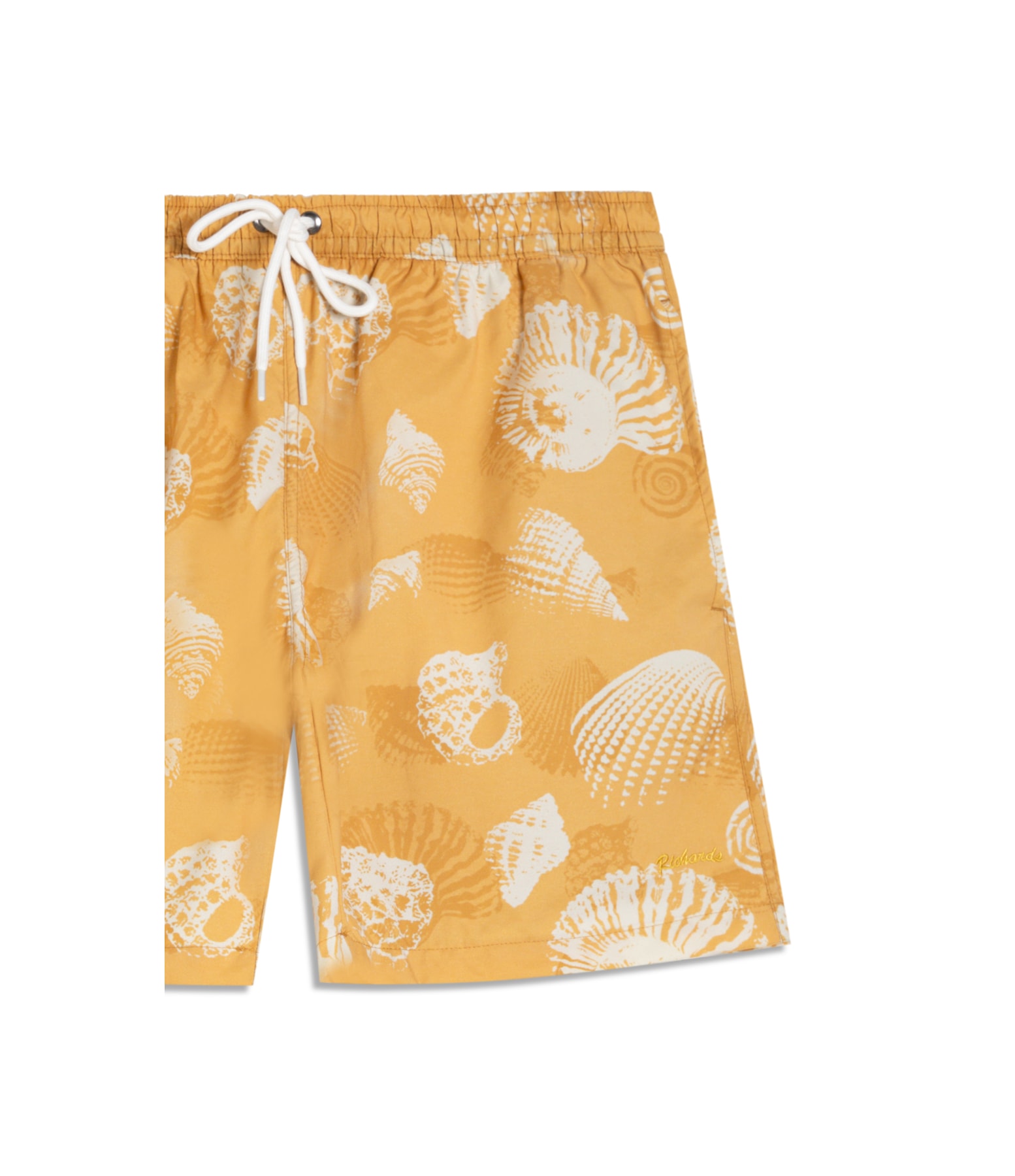 Short Praia Shell Fall Regular Amarelo