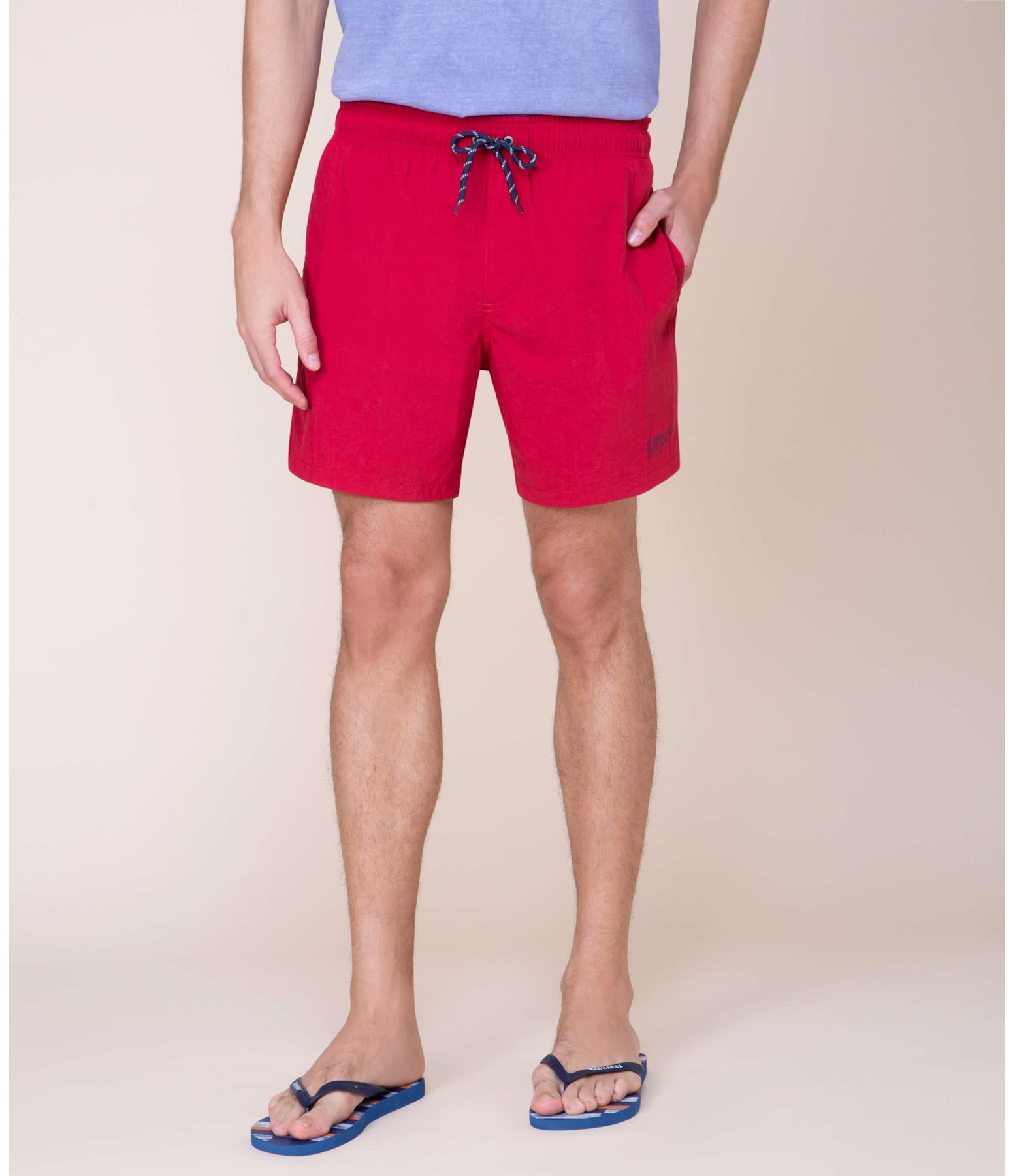 Short Praia Sport  Vinho