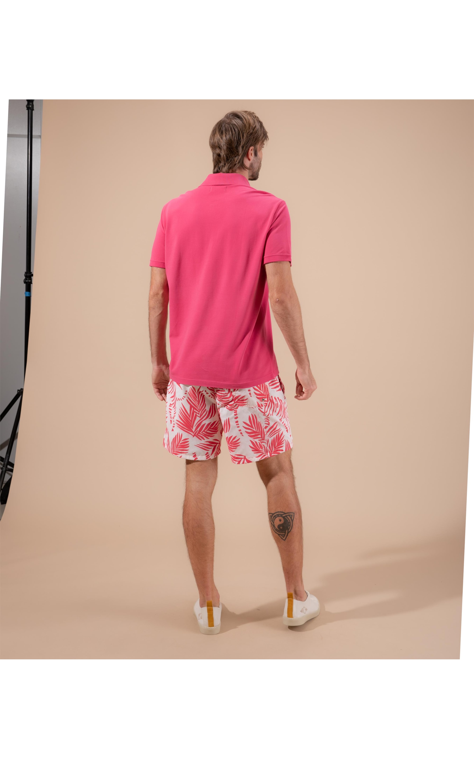 Short Praia Tigre Pink