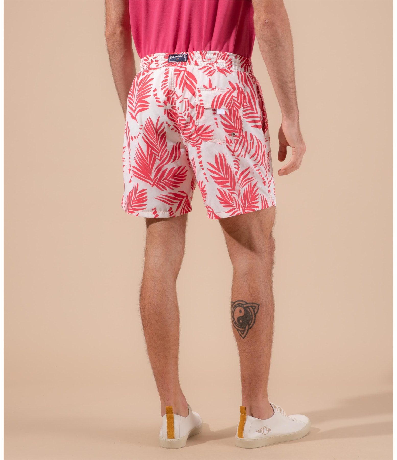 Short Praia Tigre Pink