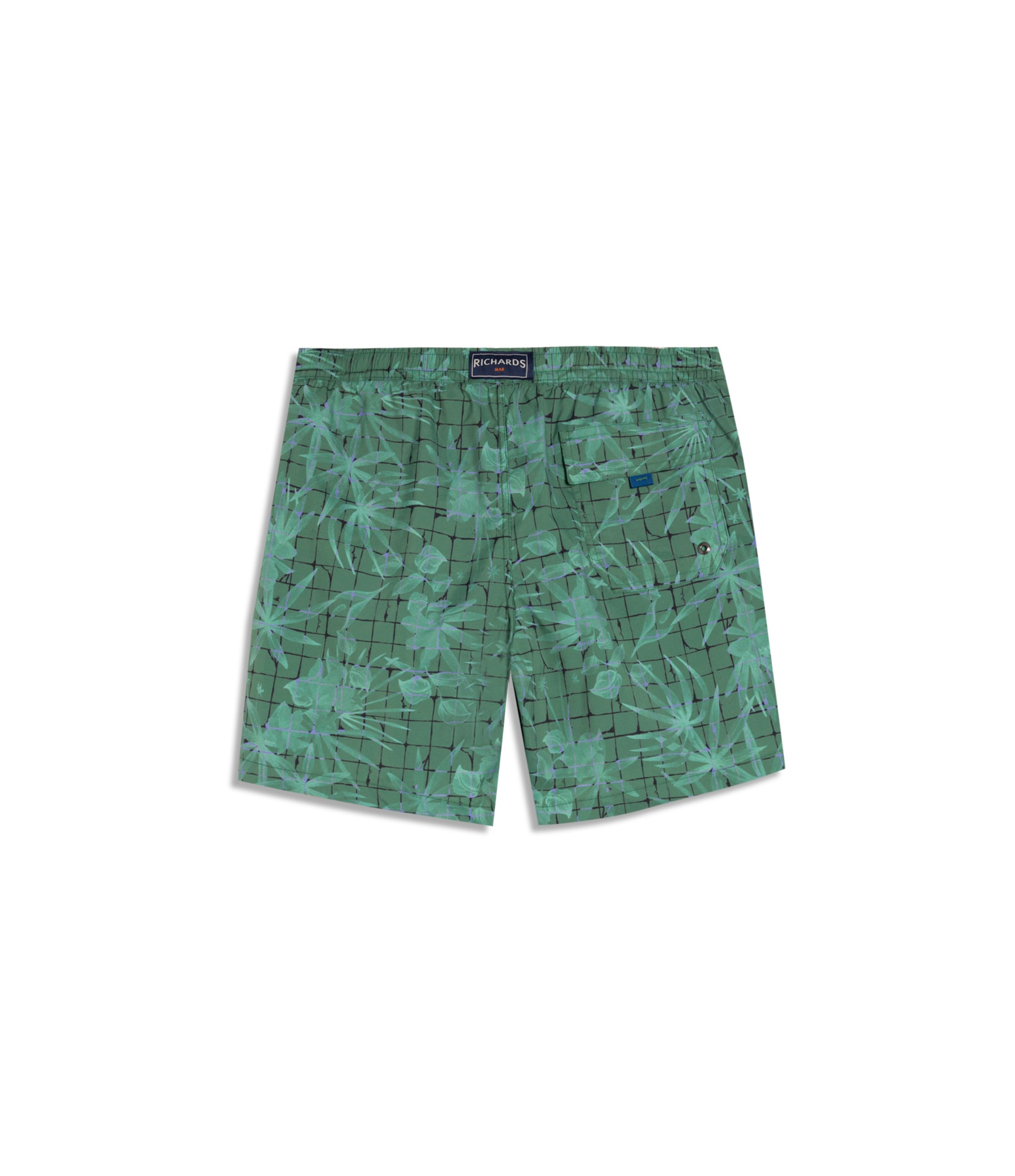 Short Praia Tiles Fall Regular Verde Claro