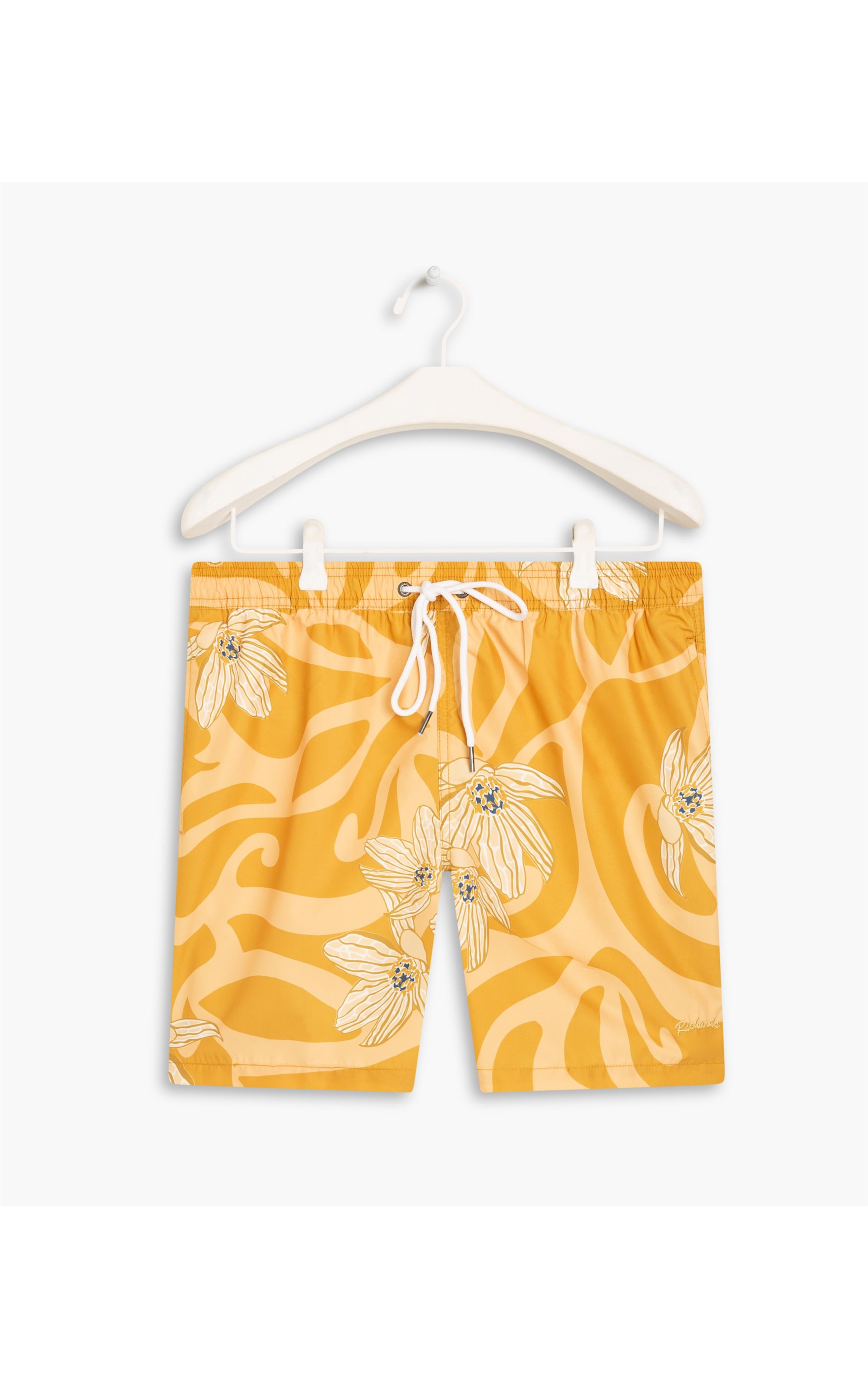 Short Praia Tribal Mostarda