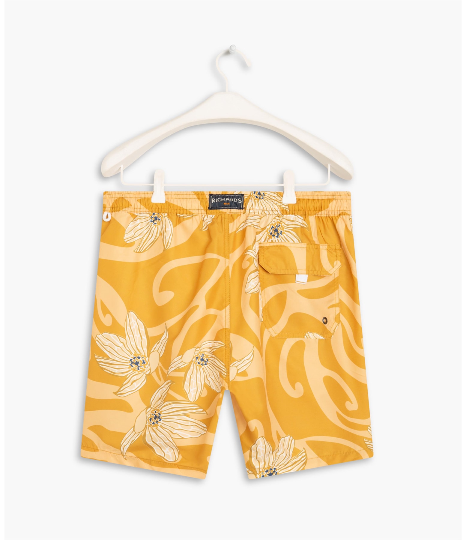 Short Praia Tribal Mostarda