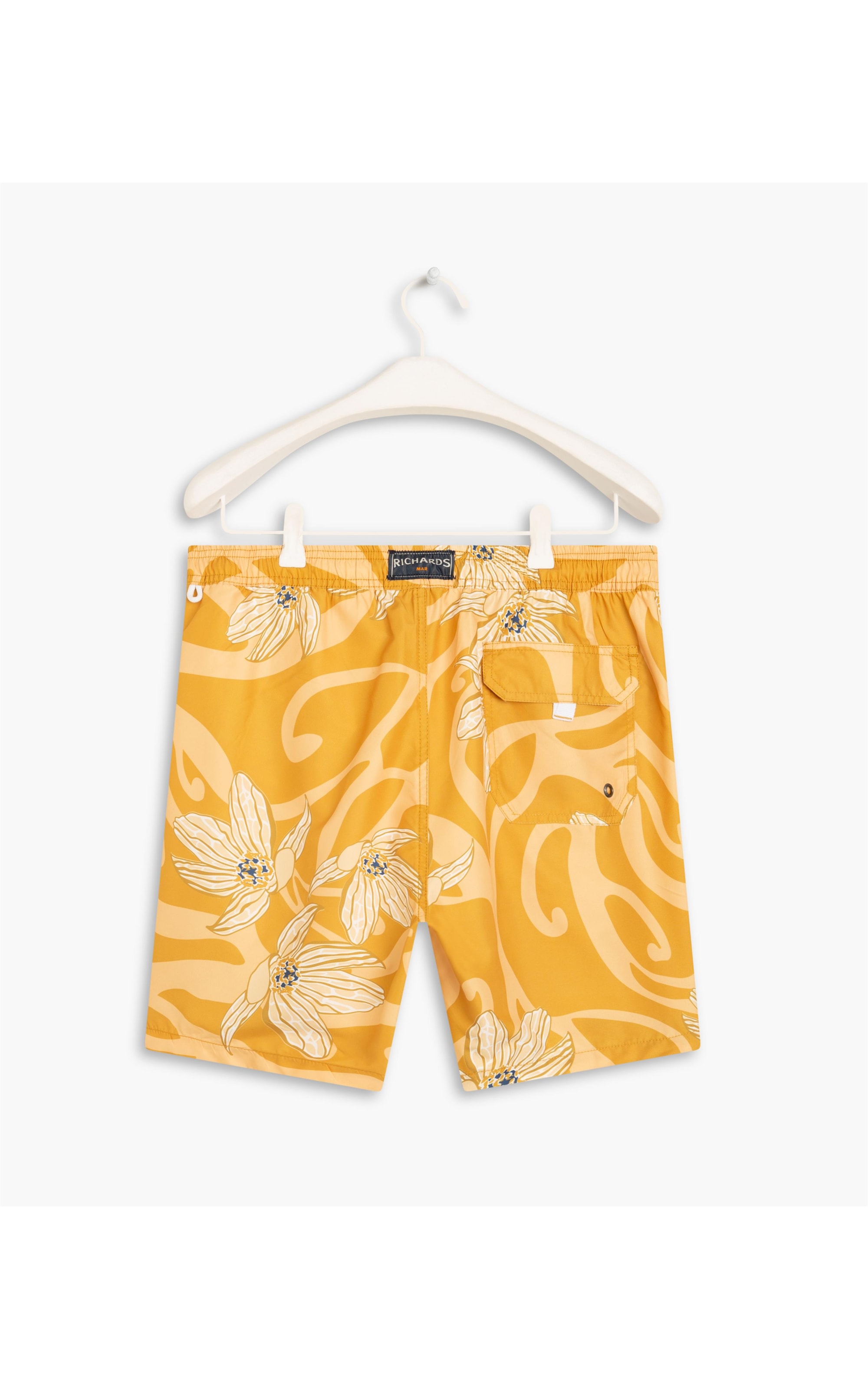 Short Praia Tribal Mostarda
