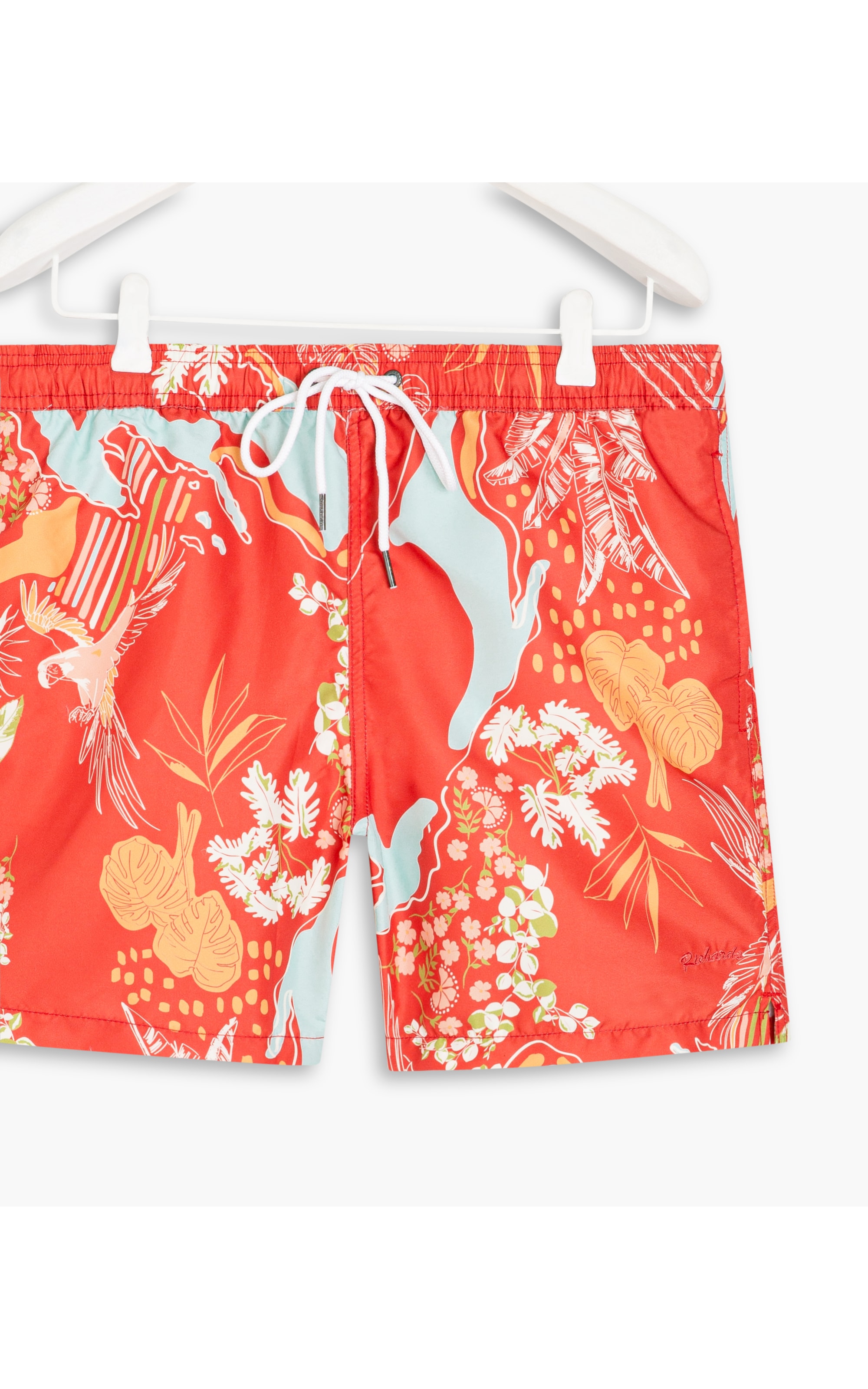 Short Praia Tropical Mapa Coral