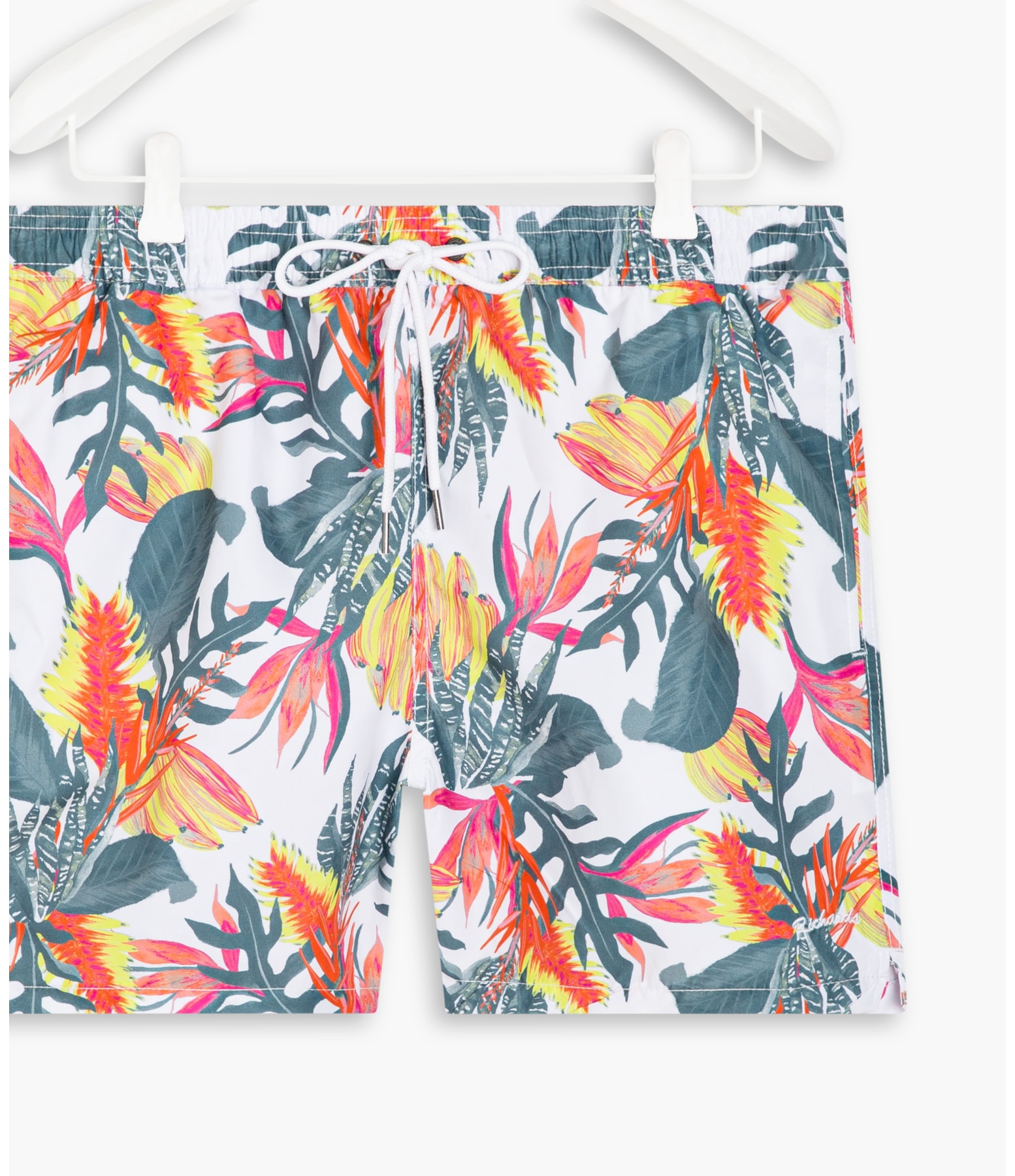 Short Praia Trópicos Off White