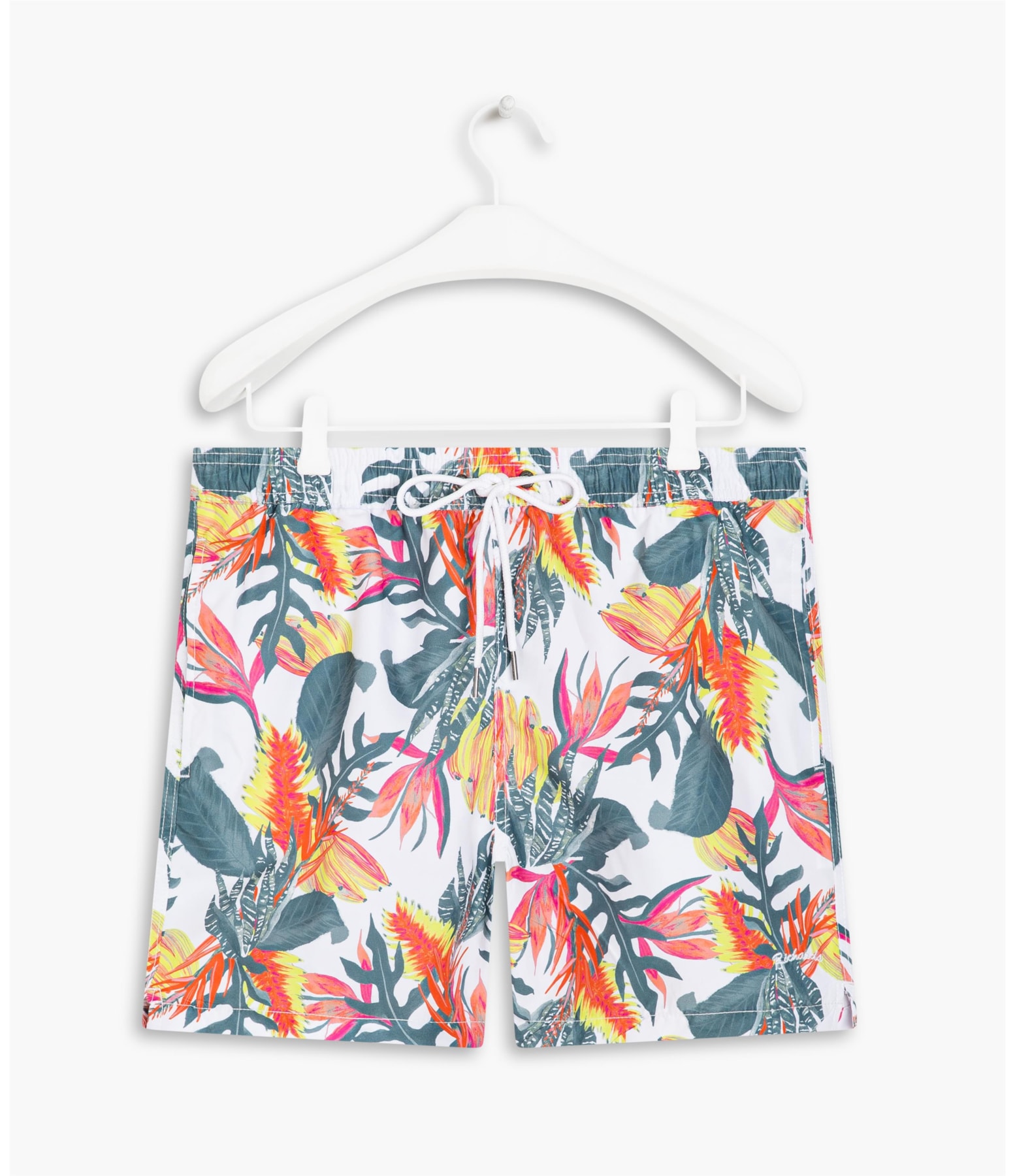 Short Praia Trópicos Off White
