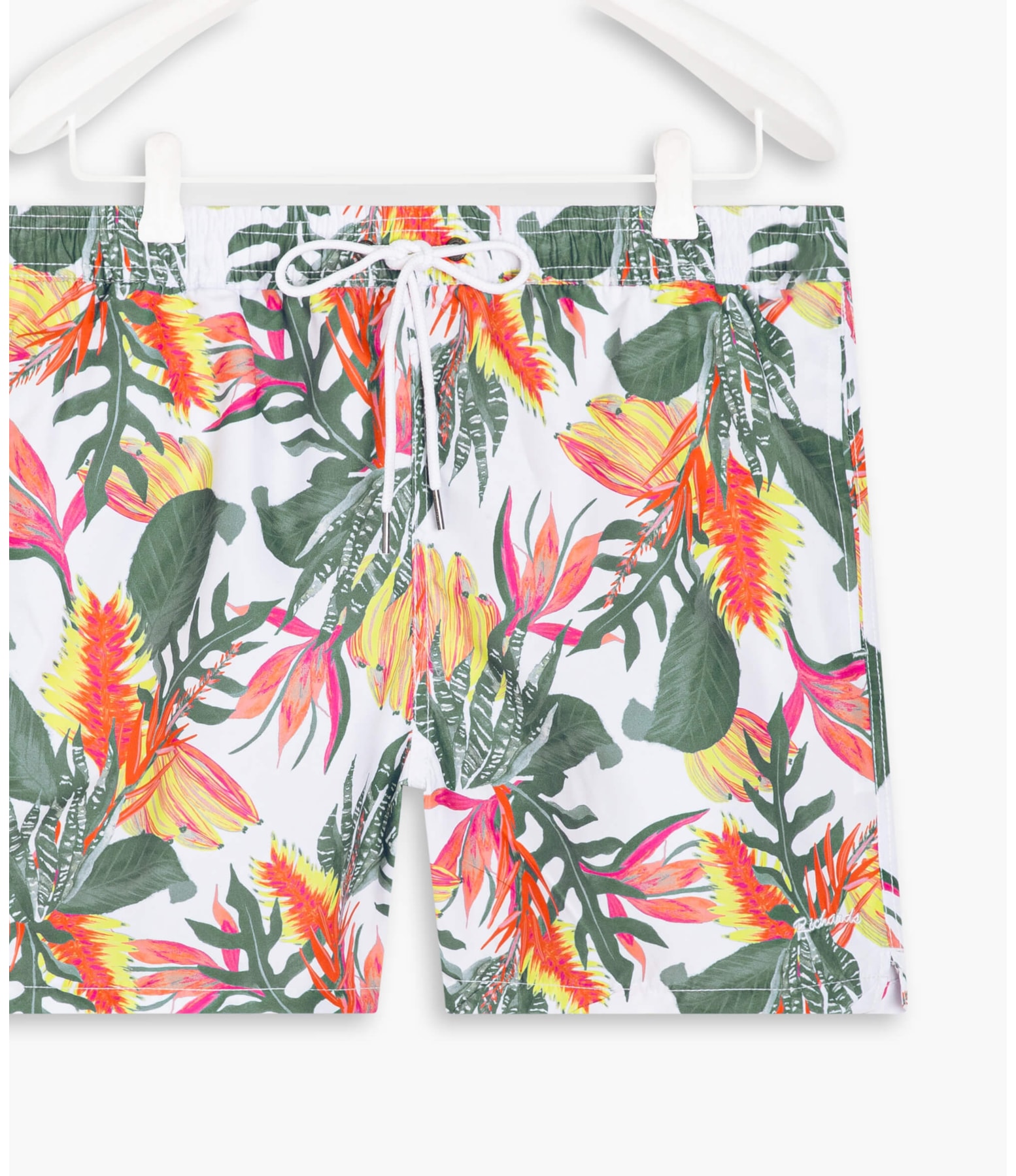 Short Praia Trópicos Off White