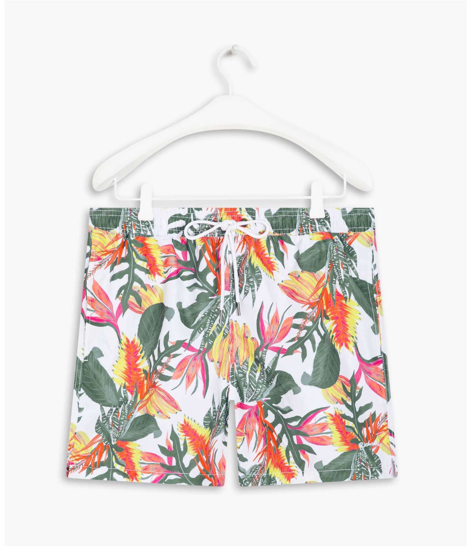 Short Praia Trópicos Off White