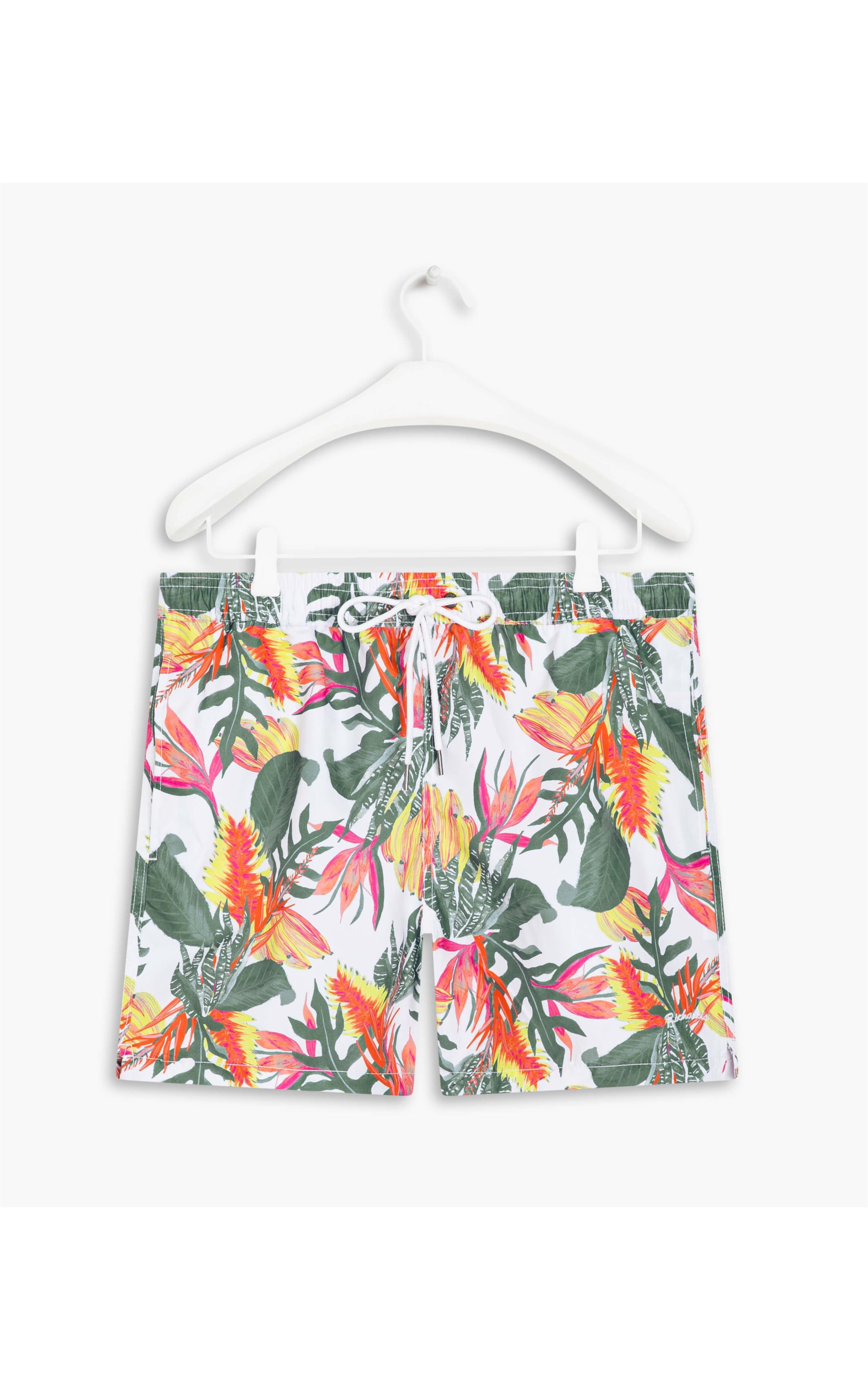 Short Praia Trópicos Off White