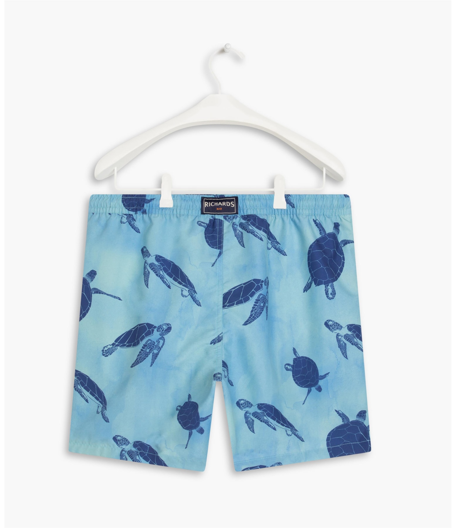 Short Praia Turtle Turquesa