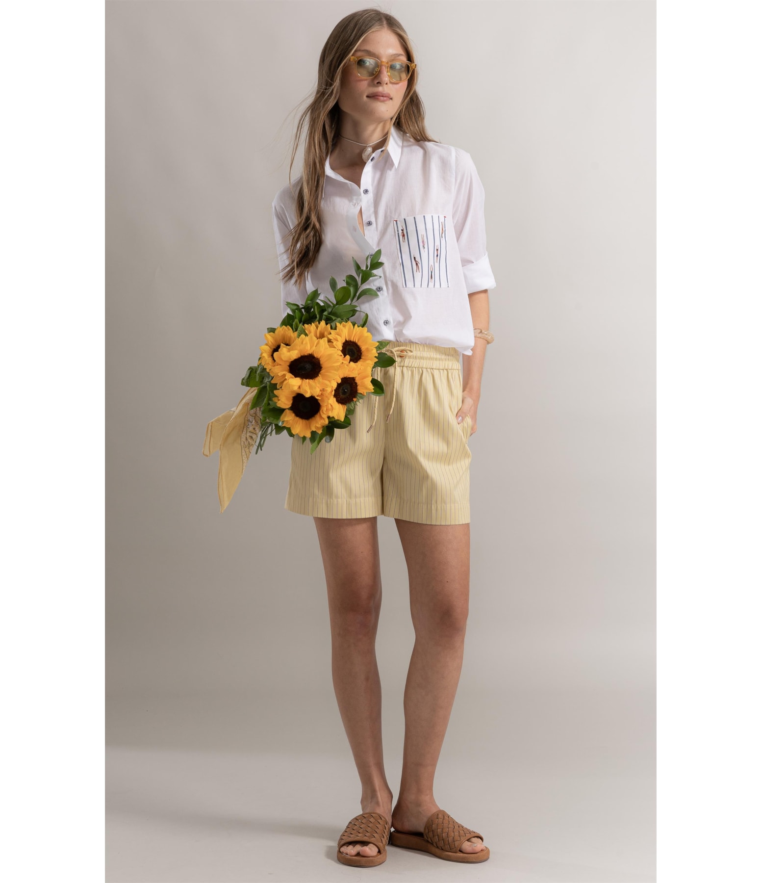 Shorts Alex Ft Pats Amarelo