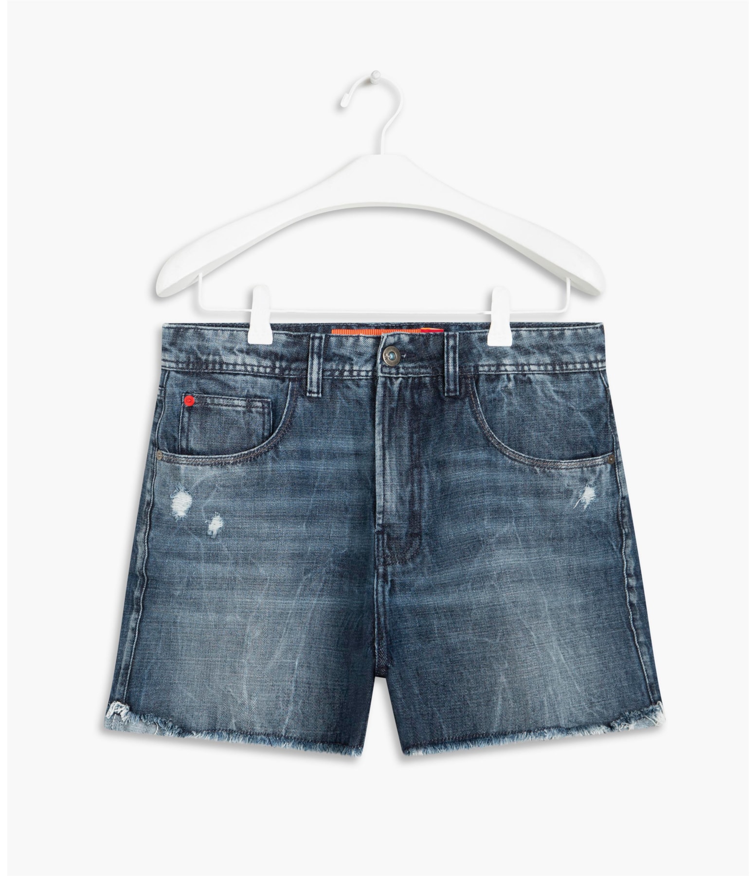 Shorts Boyish Galaxy Denim 1634-Lav.Medio C/ Rede